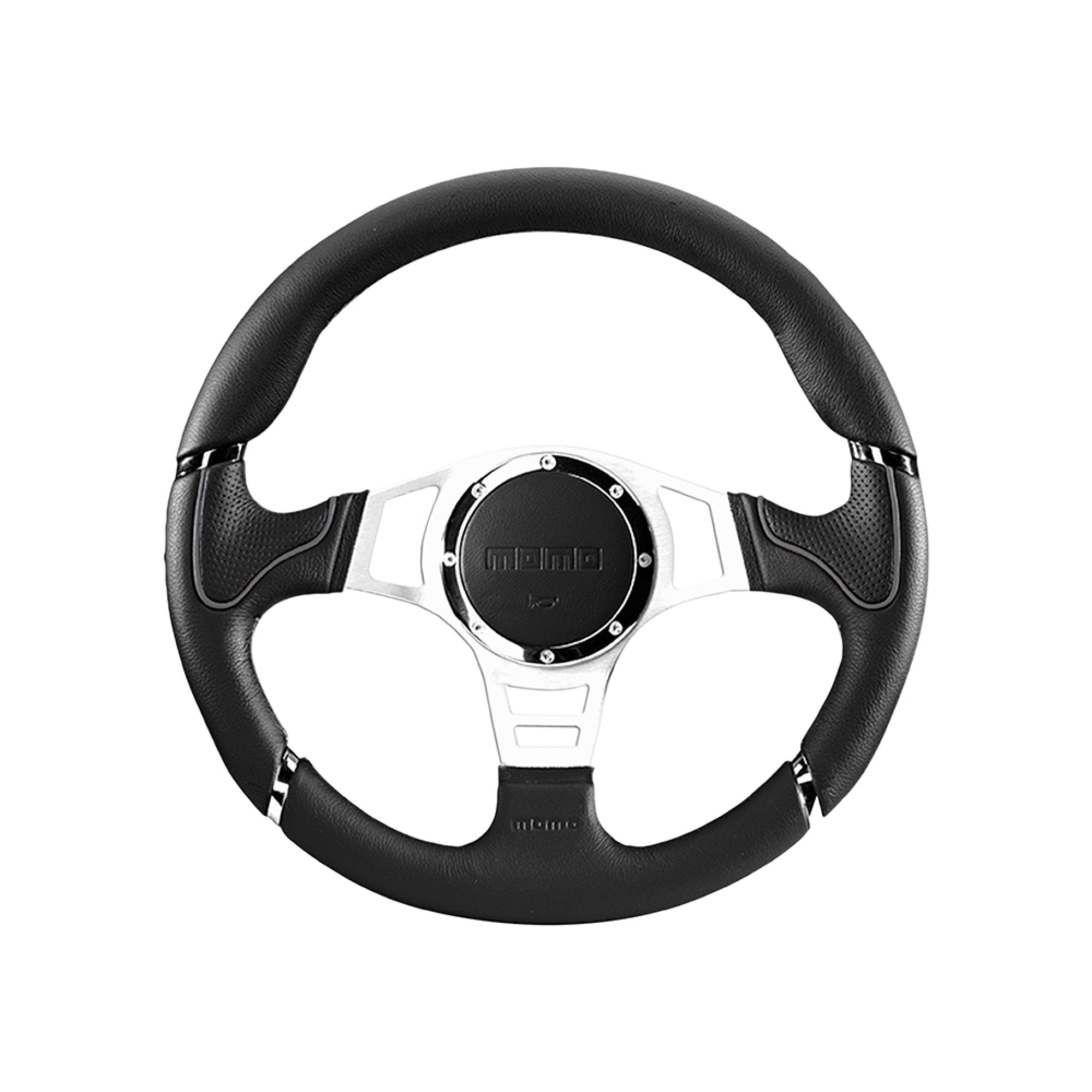 Momo Millenium Sport Steering Wheel Black/Grey 350mm