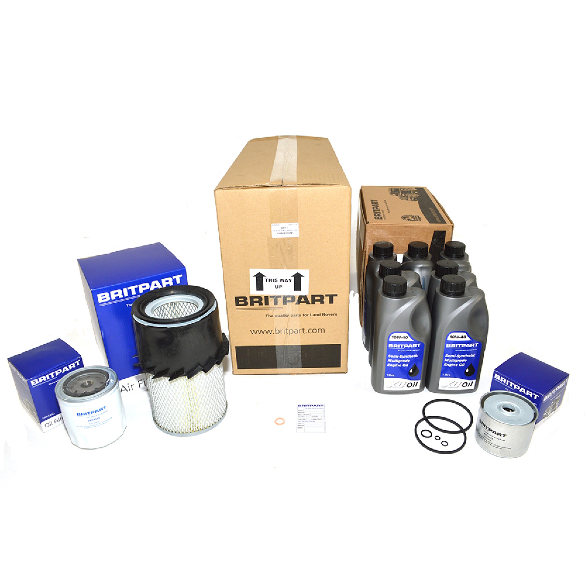DA6001COM - Defender Turbo Diesel Service Kit Complete with Oil 10/40 (Unable to Ship Overseas See Alternative DA6001)