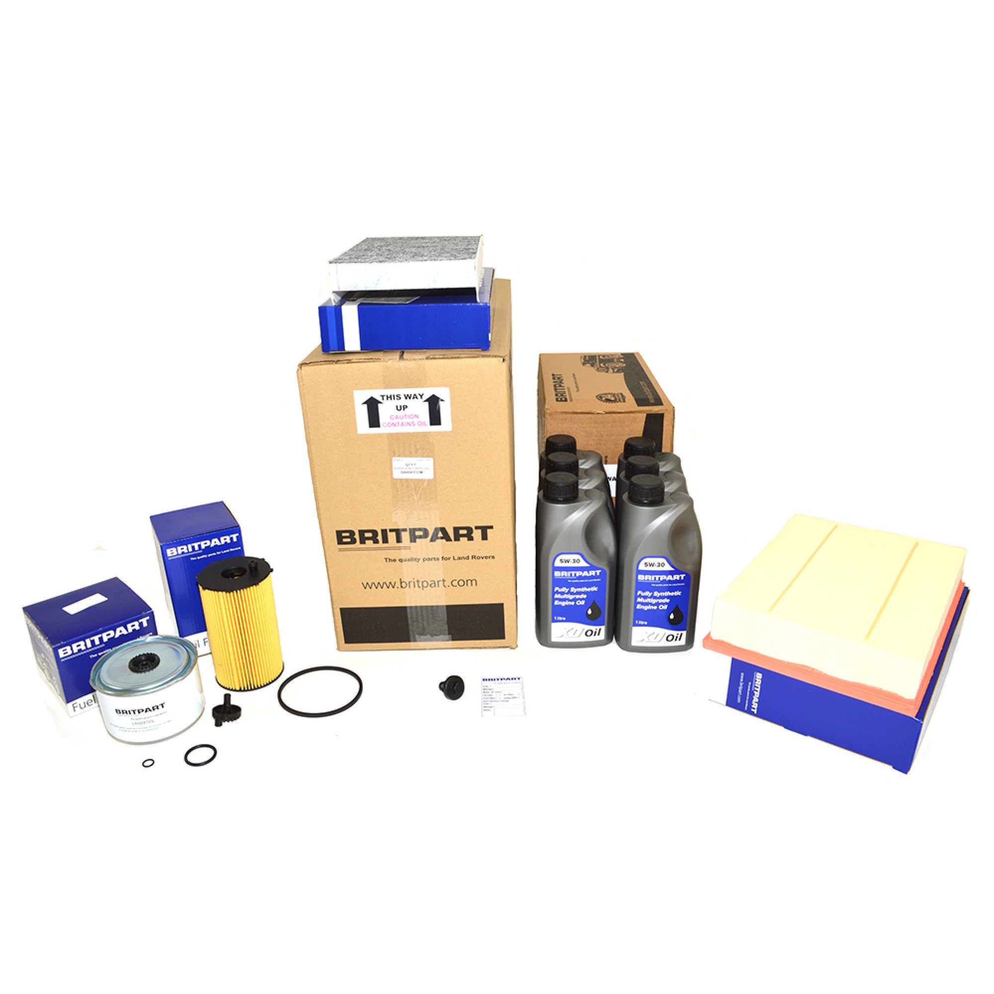 Discovery 3 and 4 2.7 Diesel Service Kit with Oil 5W30 7A Onwards ( Unable to Ship Overseas See Alternative DA6041 ) - DA6041COM