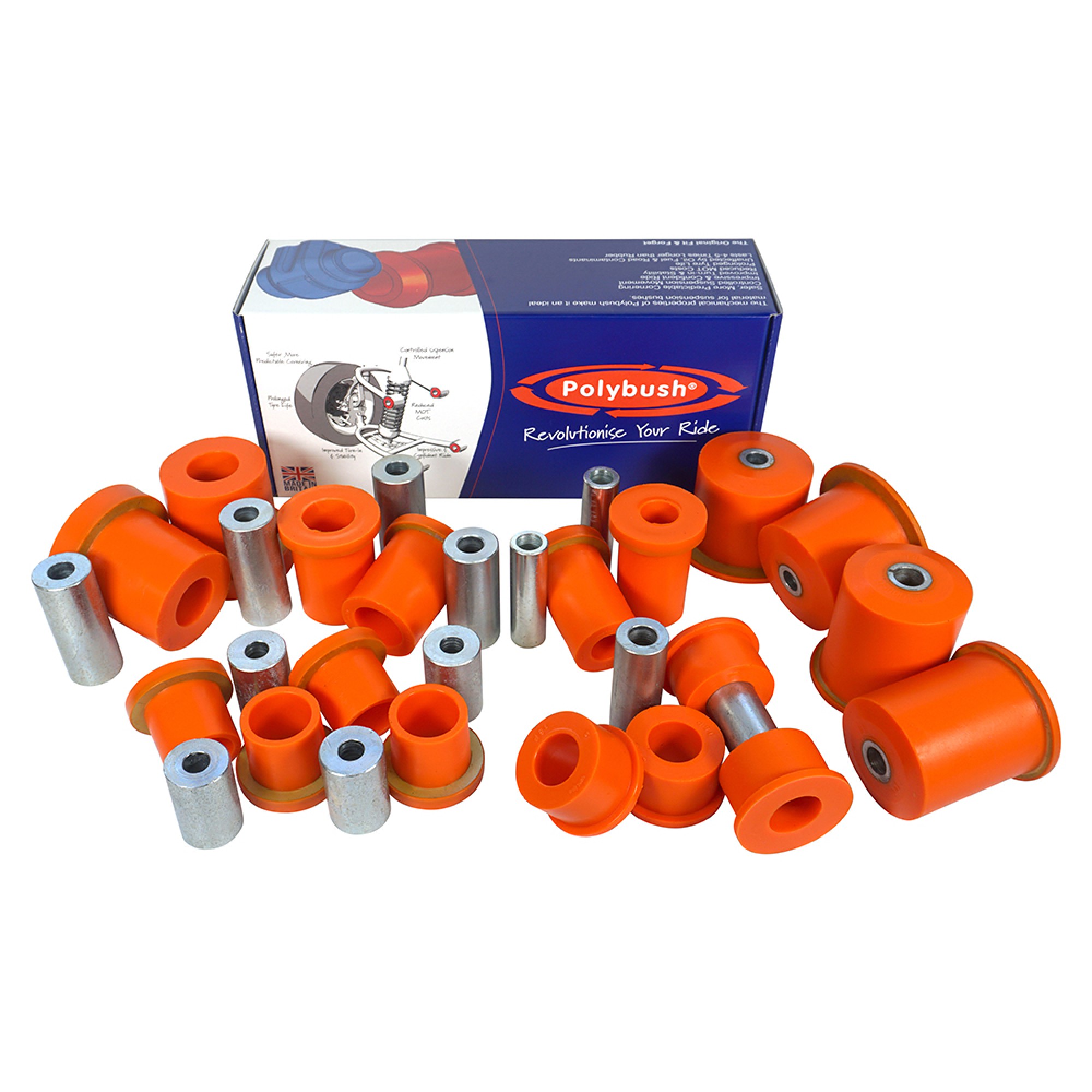DA6049 - Dynamic Orange Bush Kit Range Rover Sport 05 to 2013