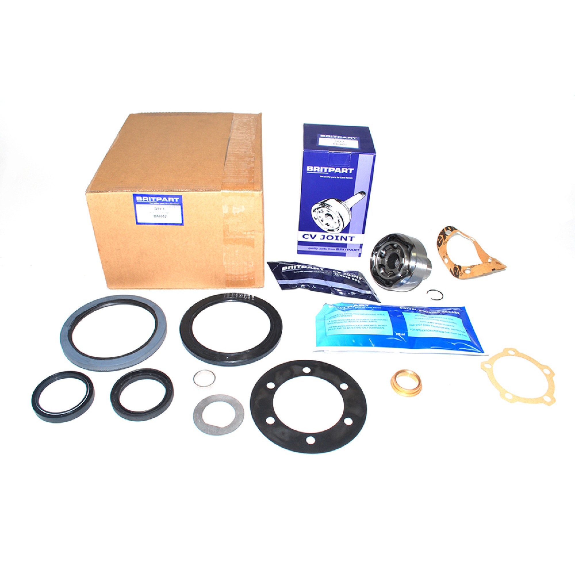 DA6052 - CV Joint Kit Range Rover 1989 to 1991 Non Abs Axle Suffix B from Vin EA305590 to HA610293 and Range Rover 1992 on Non Abs to Vin JA6247755