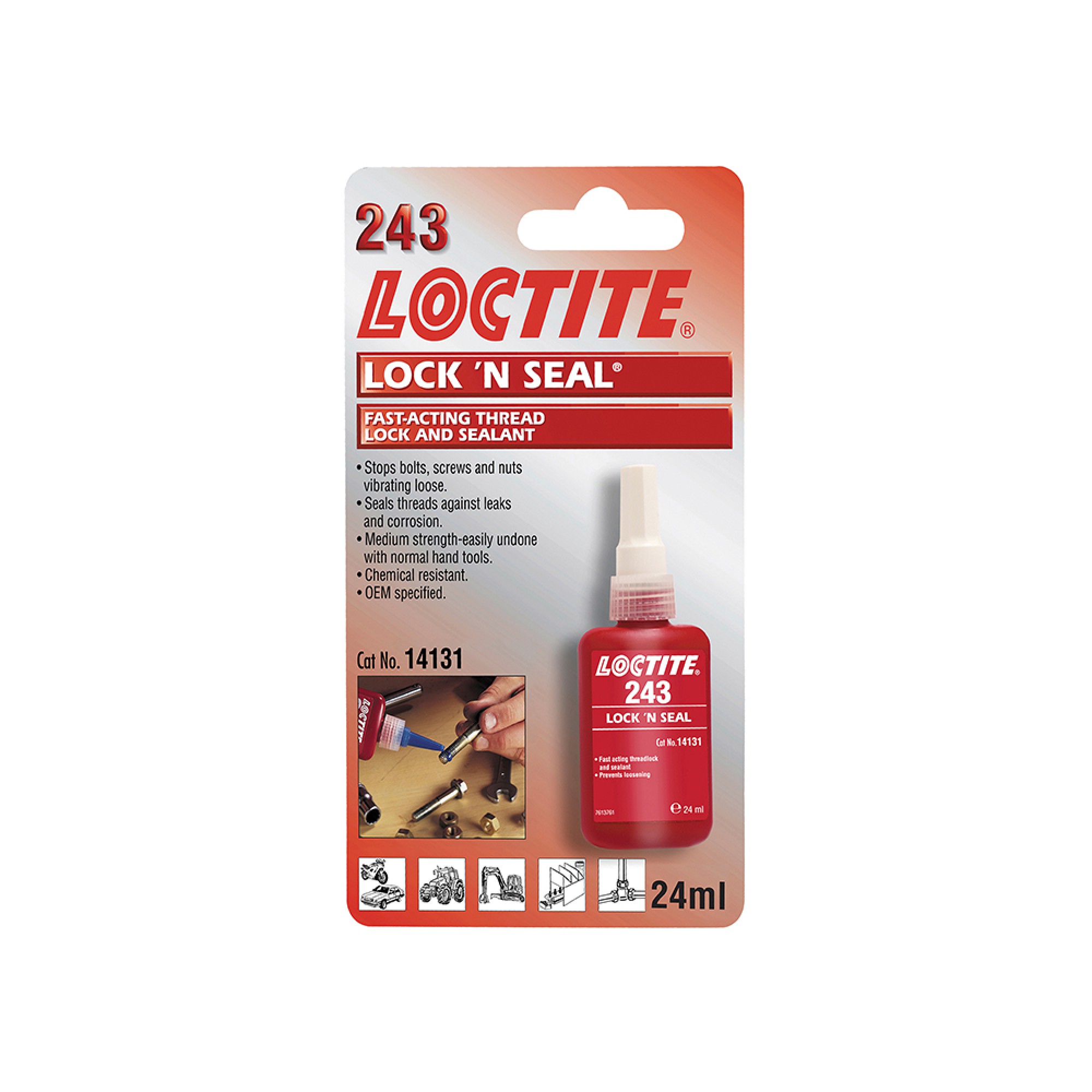 DA6305 Thread Locker Lock N Seal 24ML Bottle