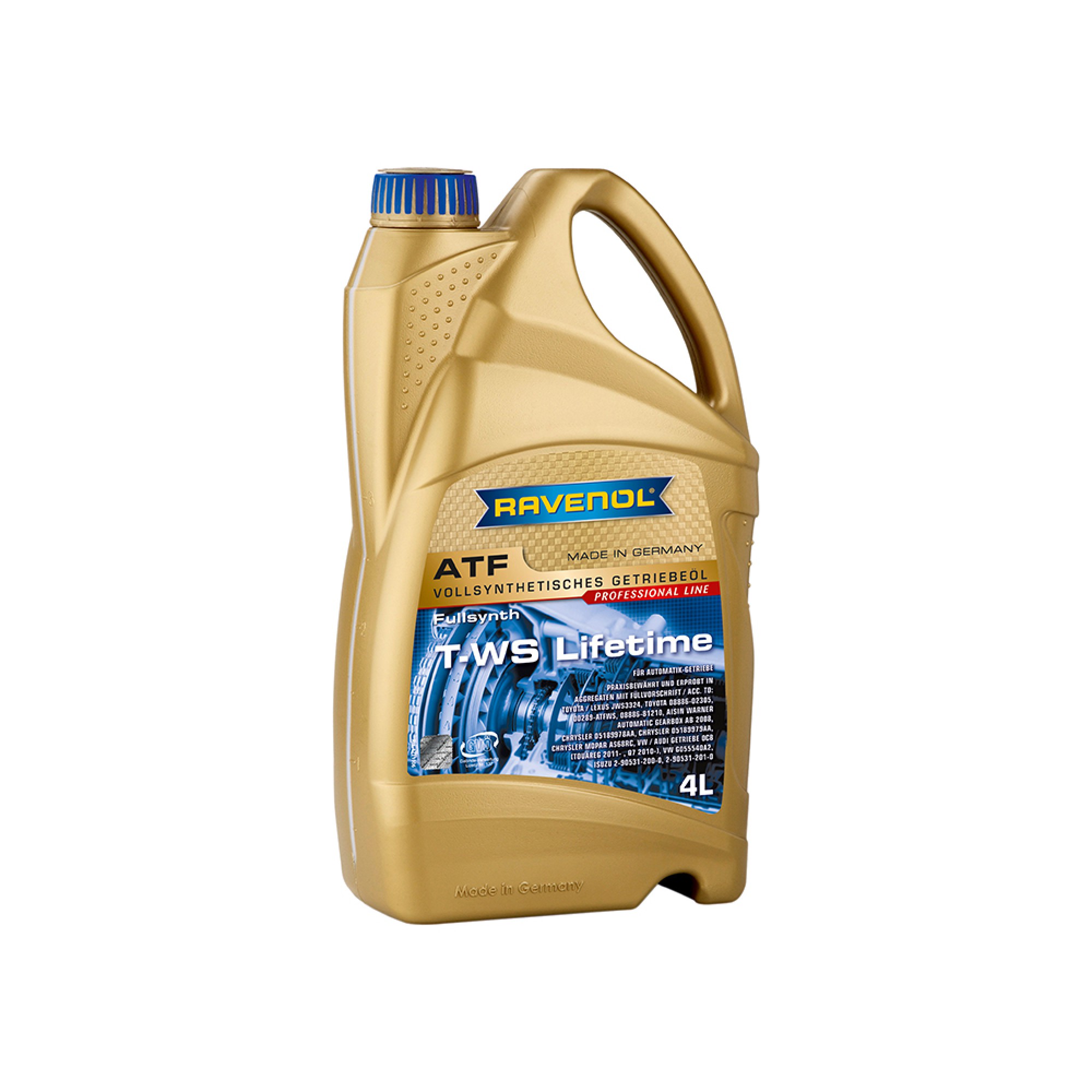 DA6375 - Ravenol Atf T-ws Lifetime Fluid 4L