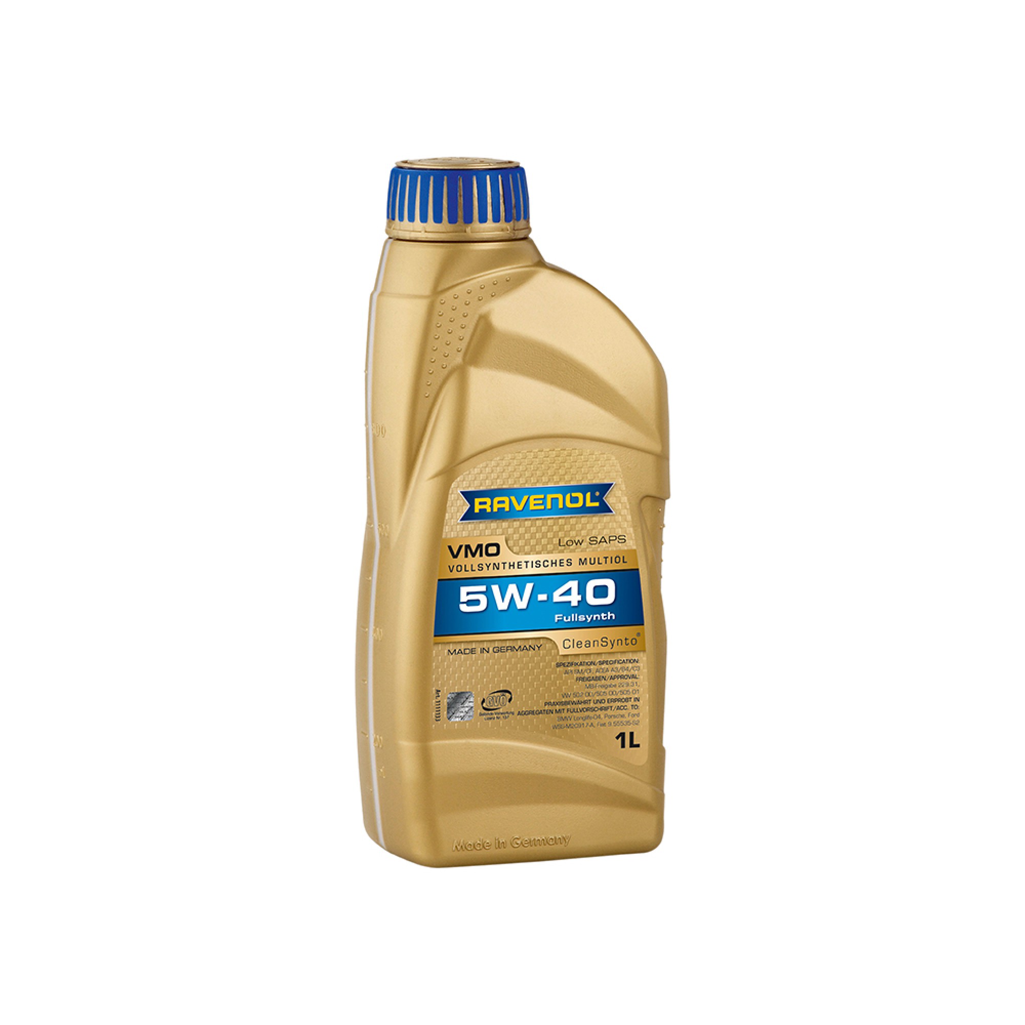 DA6378 - Ravenol Vmo 5W40 Oil 1L