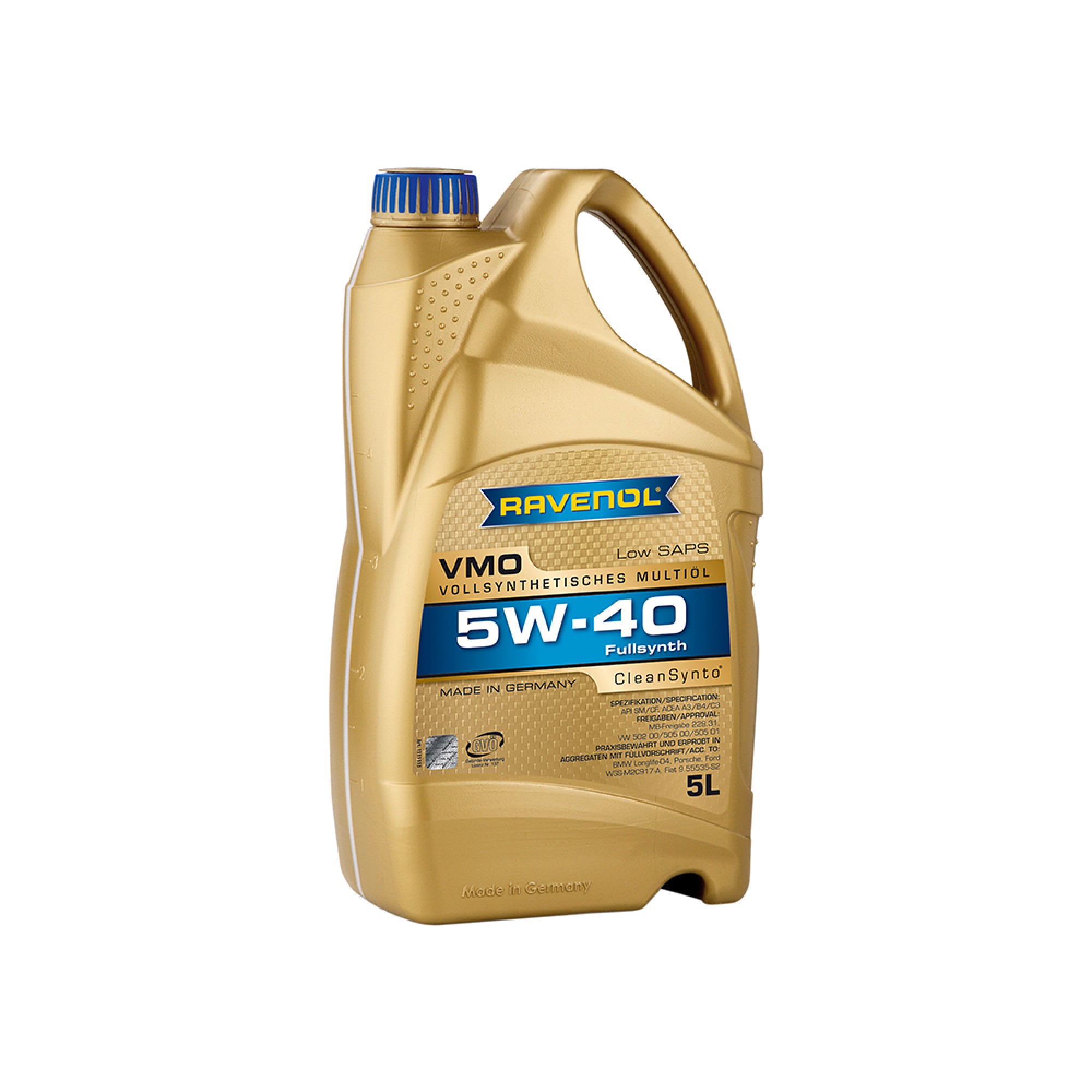 DA6379 - Ravenol Vmo 5W40 Oil 5L
