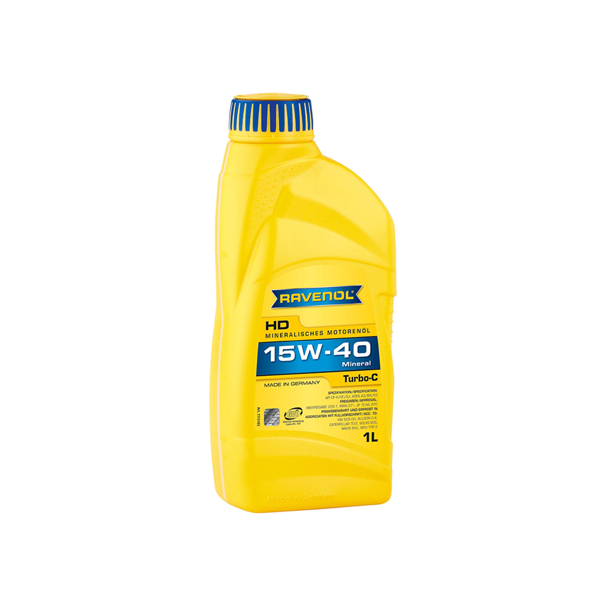 DA6380 - Ravenol Turbo-c Sae 15W40 1L