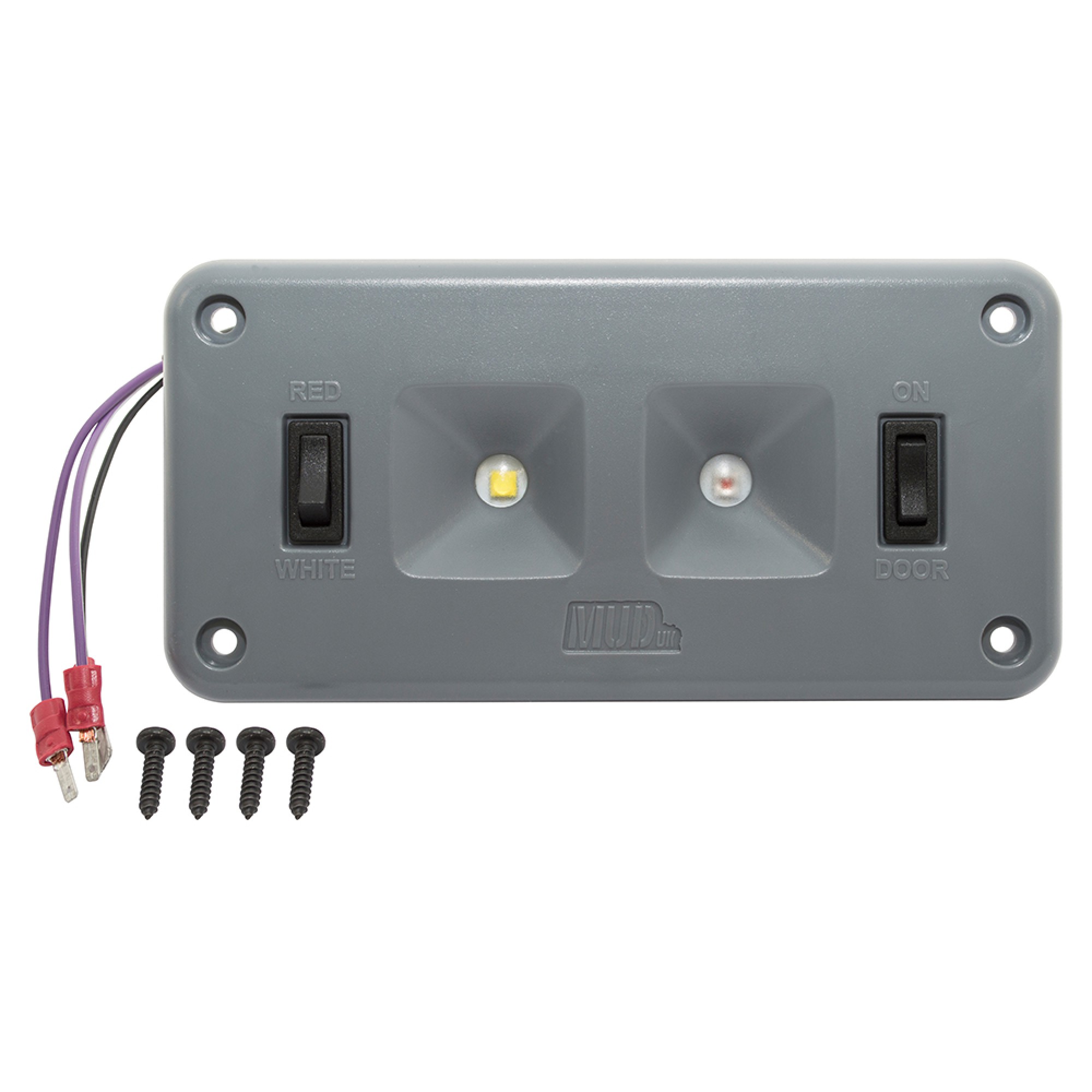 DA6554 - No Longer Available Mud Led Interior Lamp Grey for Defender