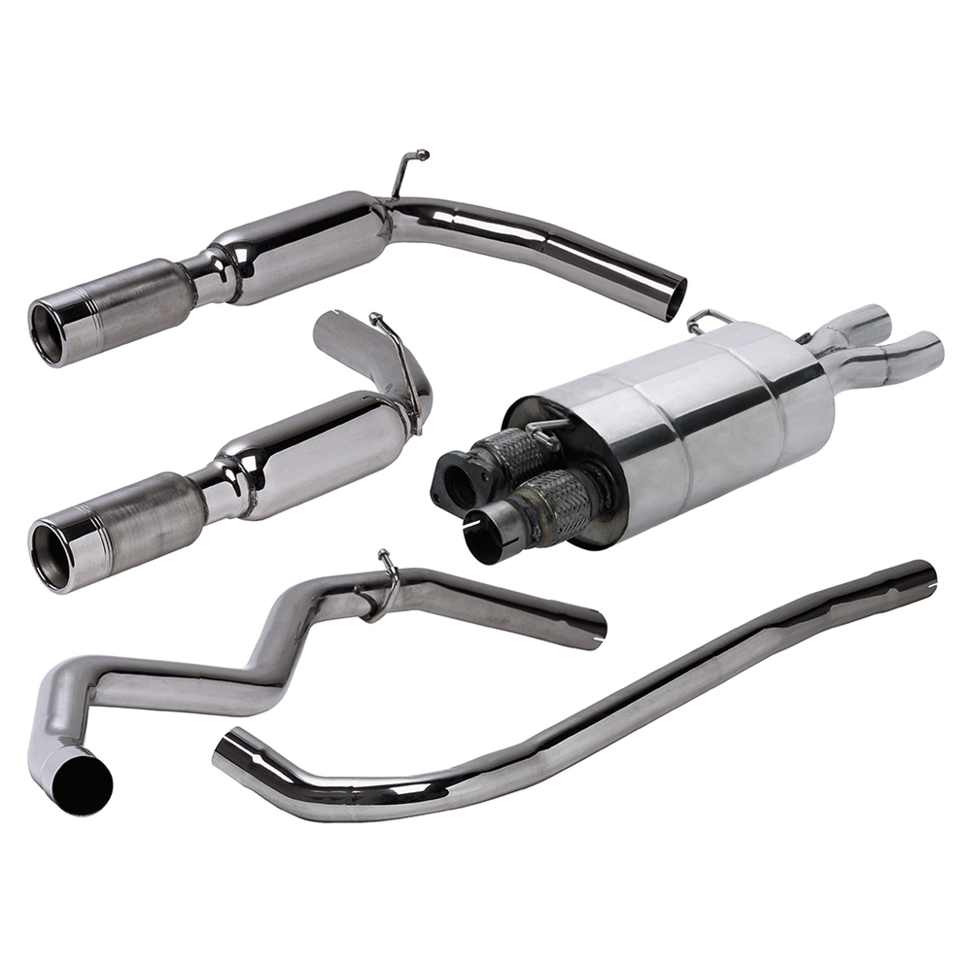 DA6816 - R/R Sport 5.0 2009-12 Exhaust System Stainless Steel