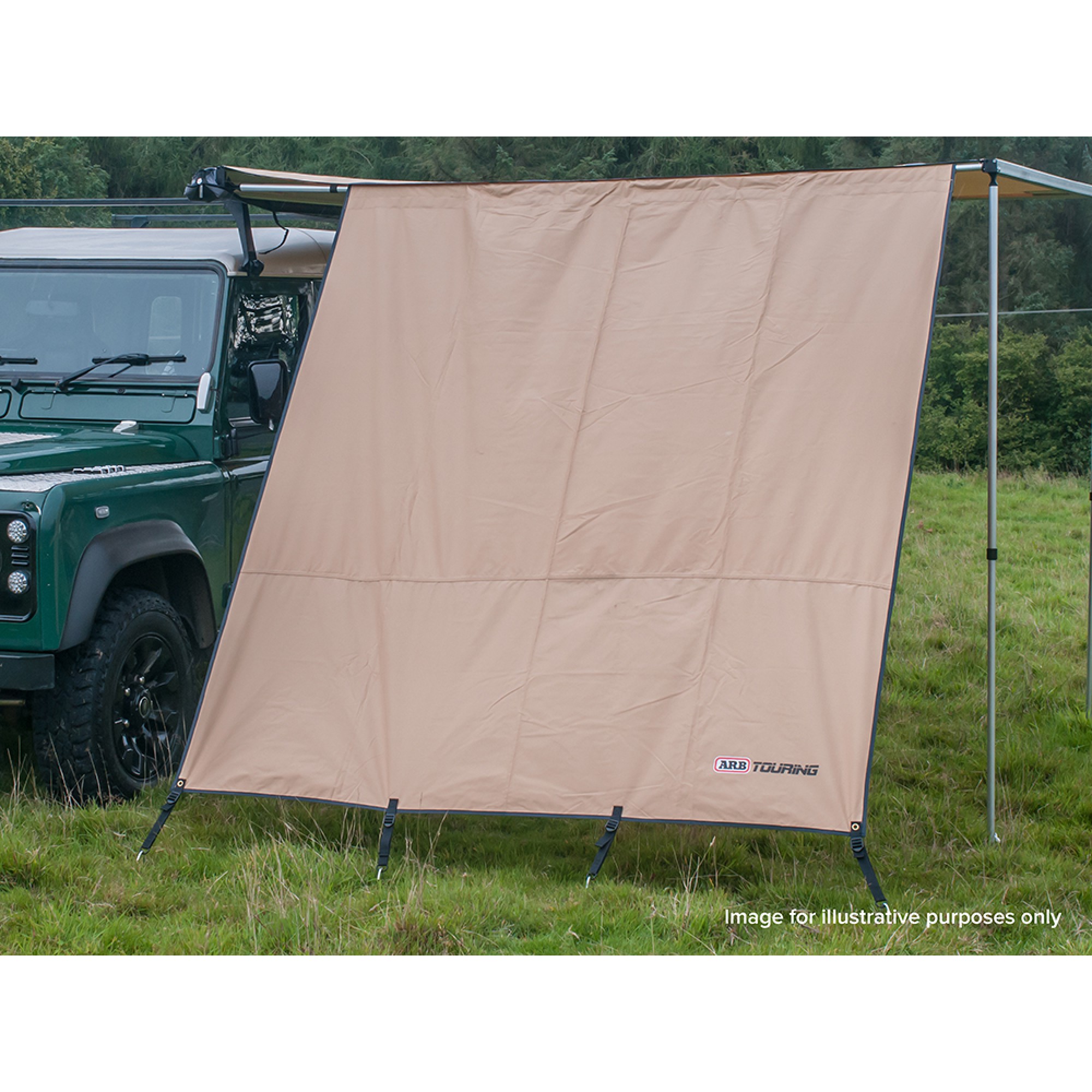 ARB Awning Front Wind Break [for 2.0M Awning]