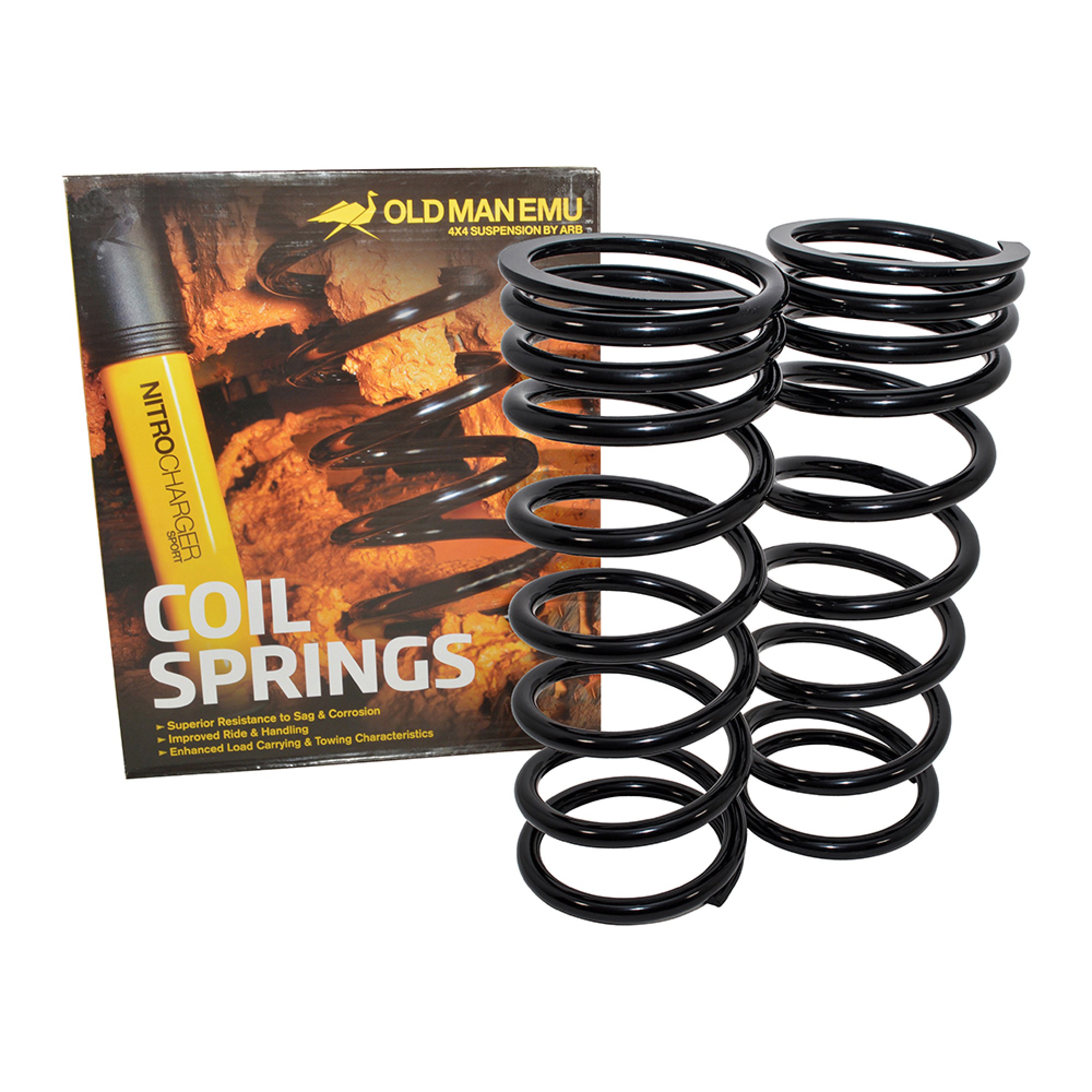 DA6841 - Old Man Emu 110 Station Wagon Rear Coil Springs upto 40mm Lift