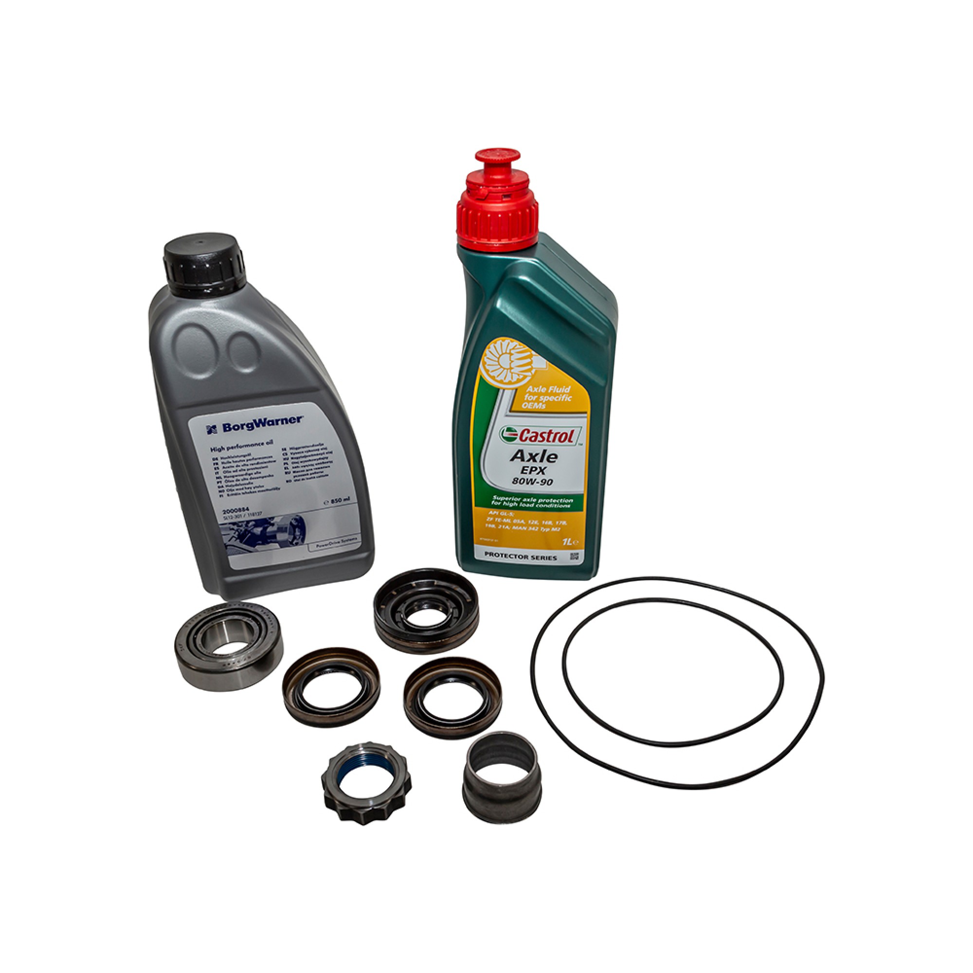 DA7214 - Freelander 2 Rear Diff Pinion Bearing Kit Inc Oil