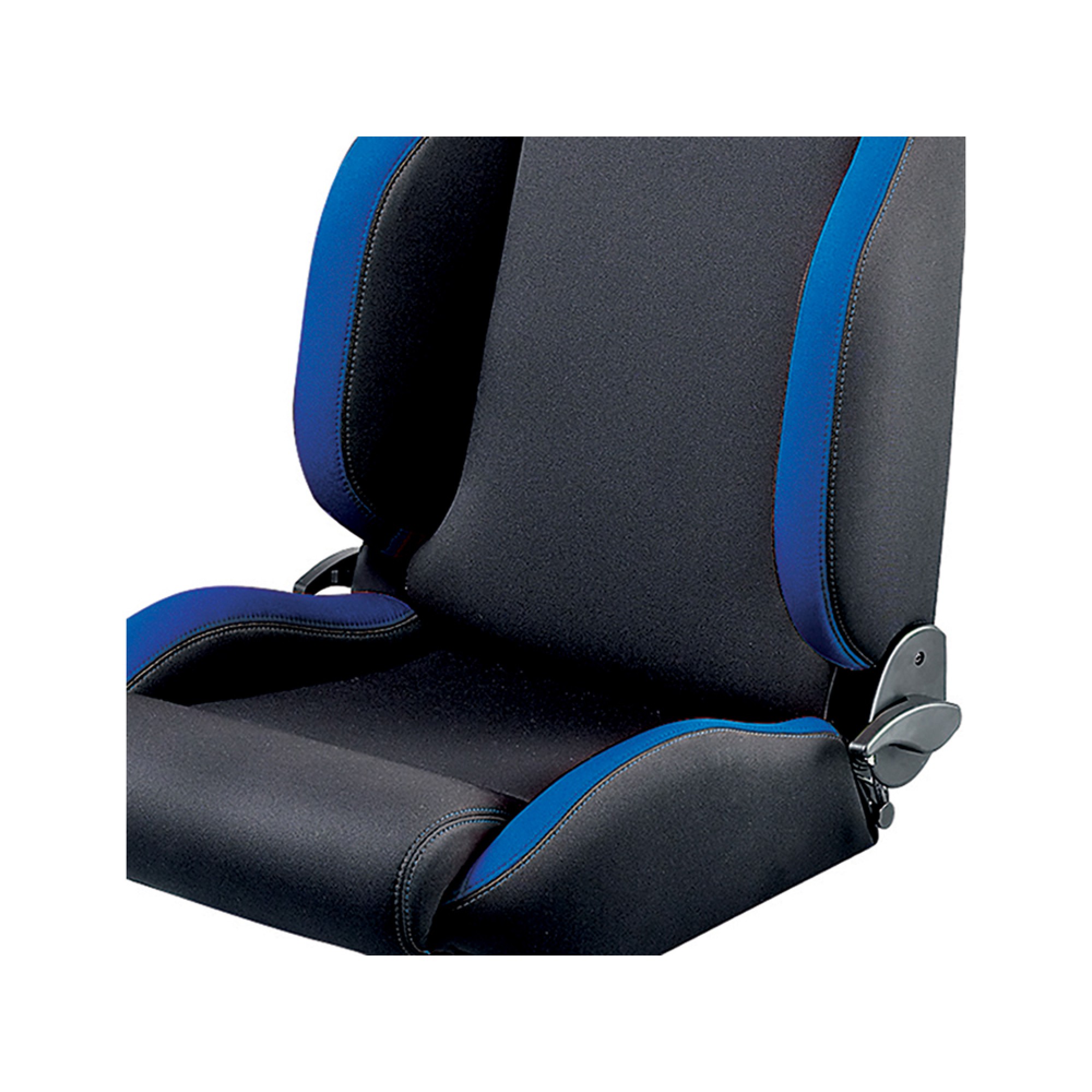 R100 Seat Black-blue Defender 90/110 (Single Seat) Will Also Require DA7306 (Seat Runners) and Mounting Kit DA7307 Which Is Fixed Or DA7308 (Removable Kit) to Fit Seats.