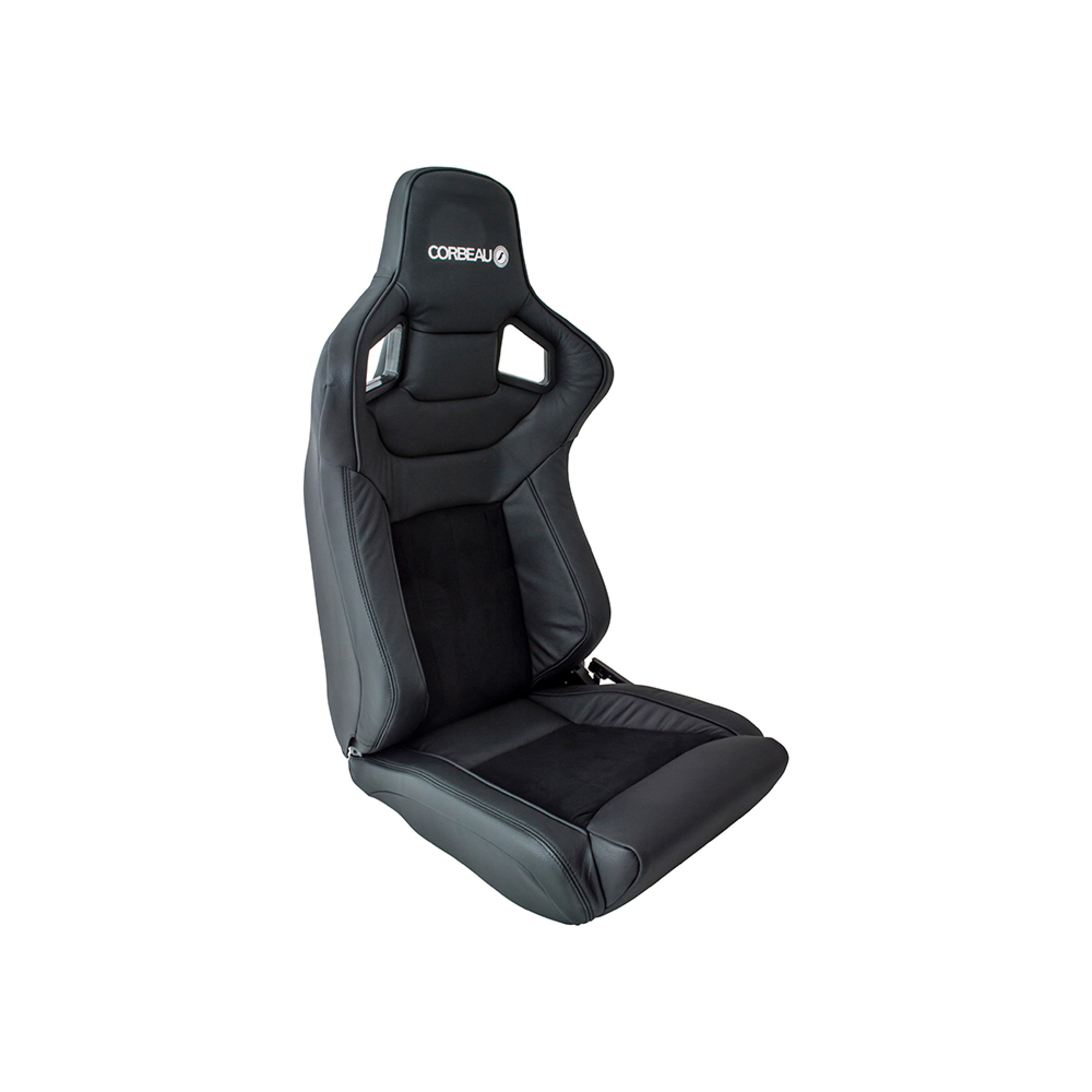 Corbeau Seats Leather/Alcantara (Pair)