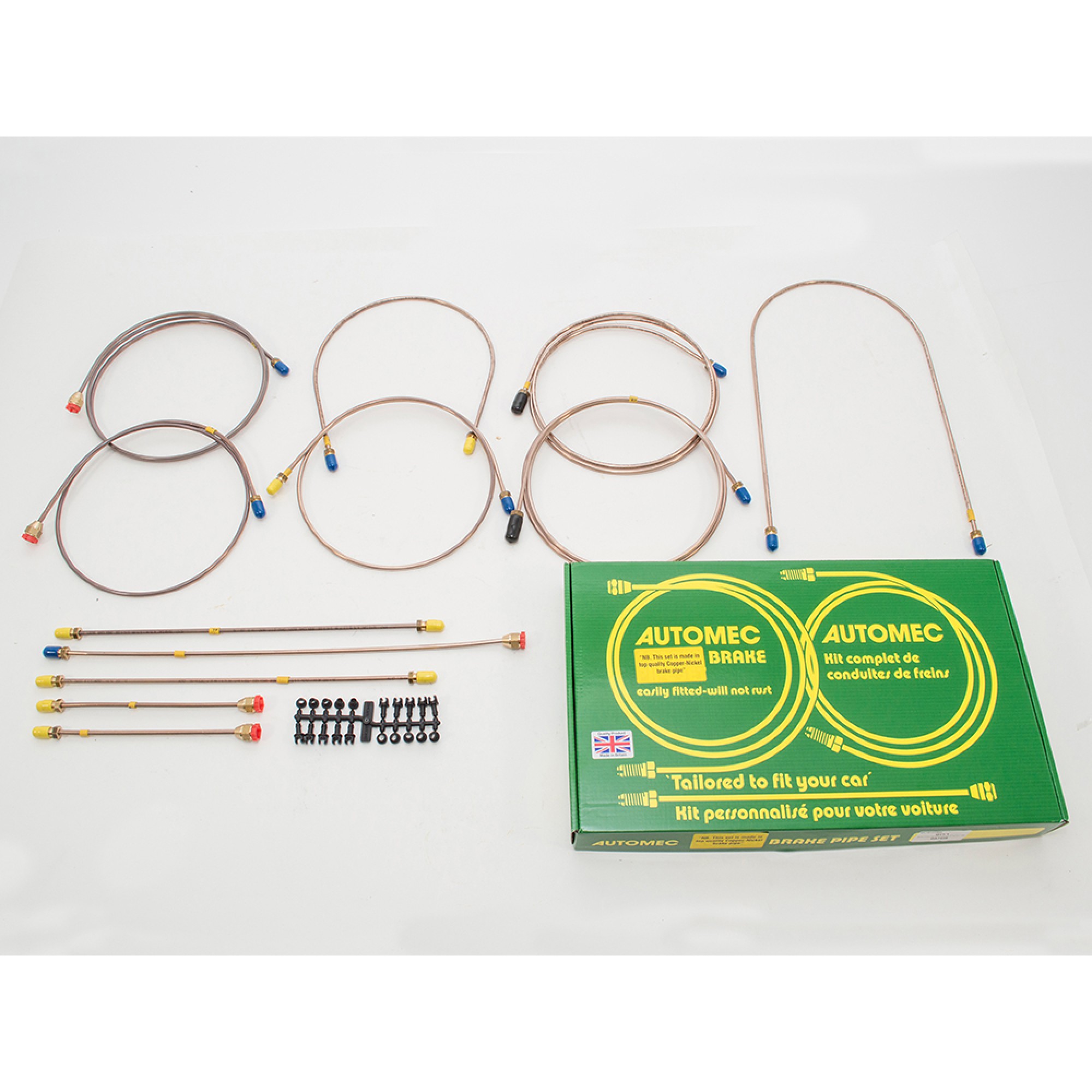 Brake Pipe Set Series 3 SWB LHD - from July 1980