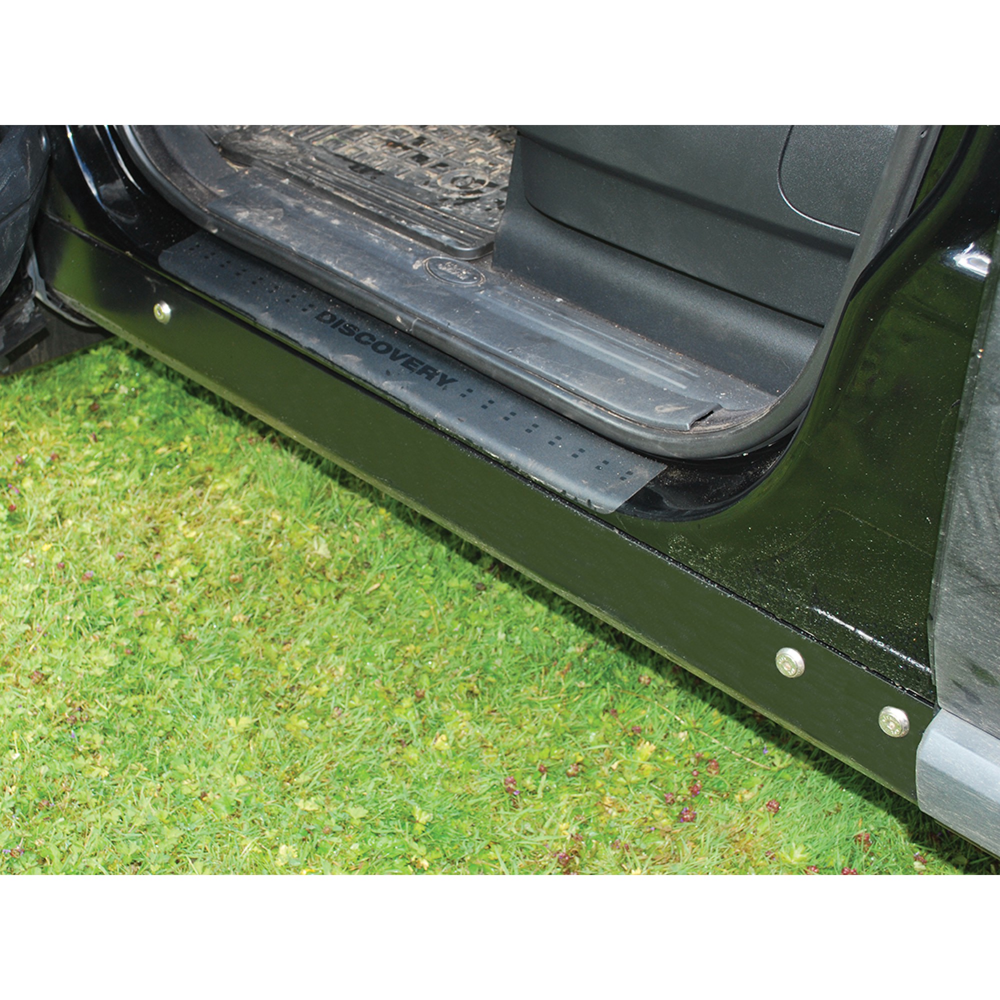 Rock Sliders Black Aluminium for Discovery 3 & 4