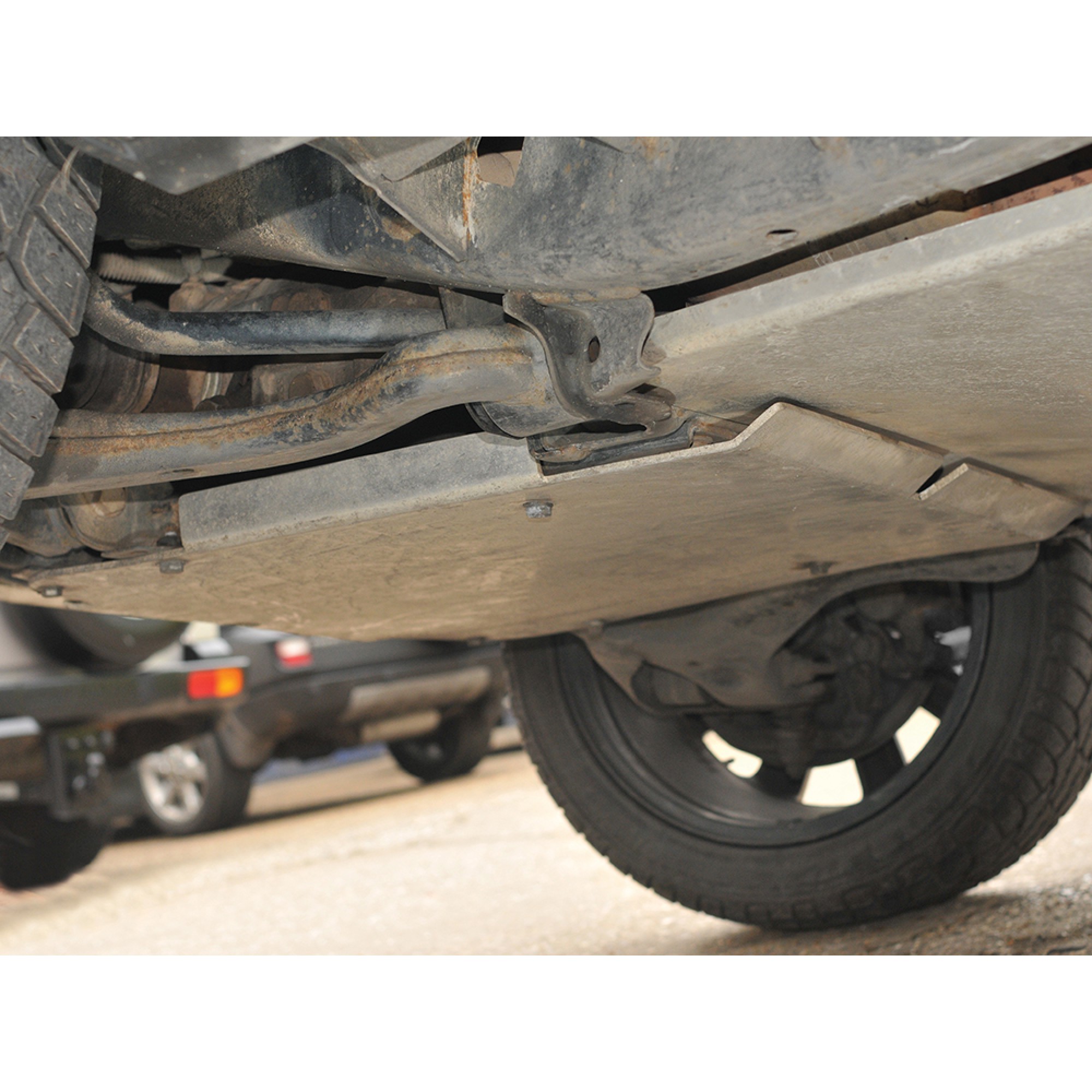 Rear Sump Plate Discovery 3 6mm Aluminium