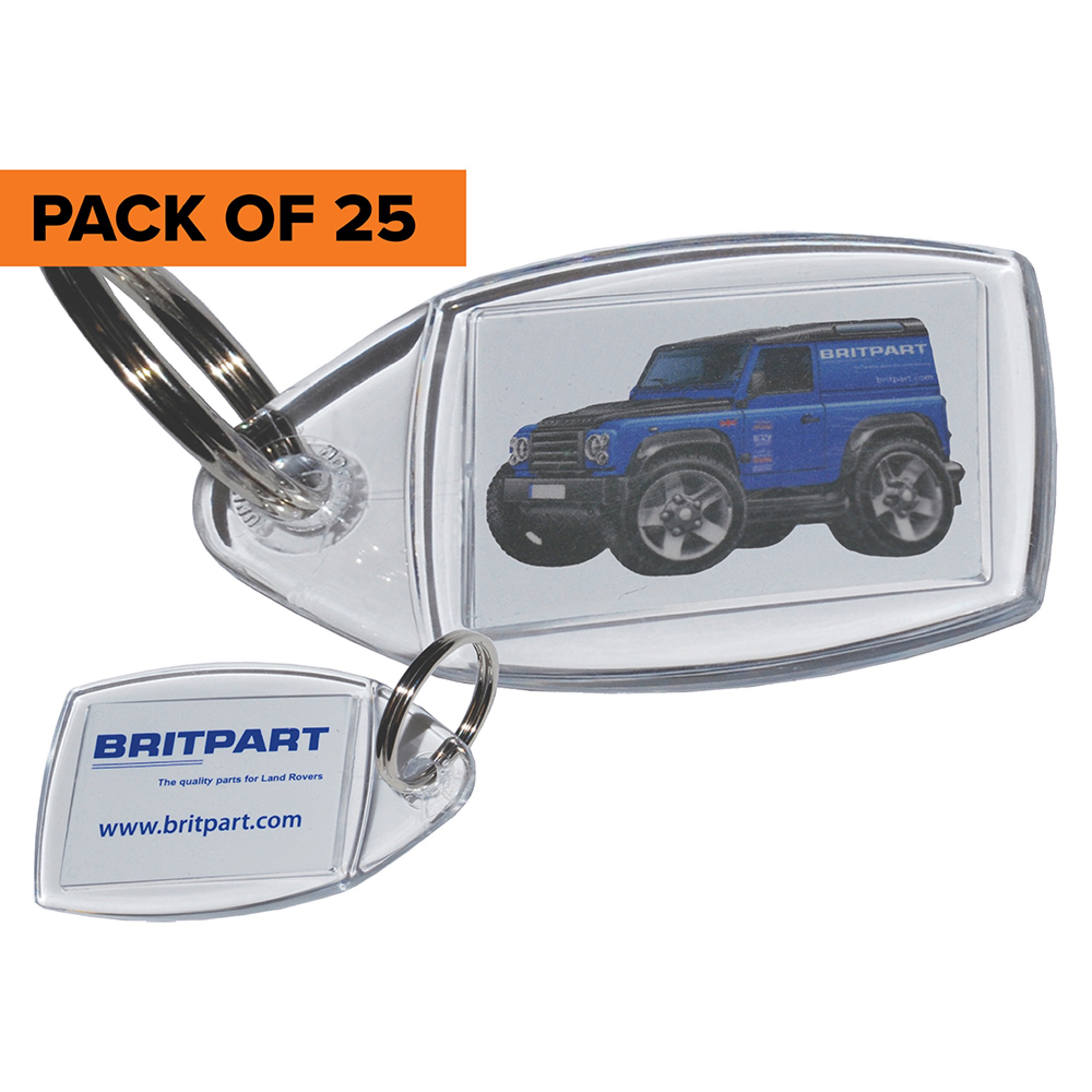 Britpart Keyring - Pack Of 25