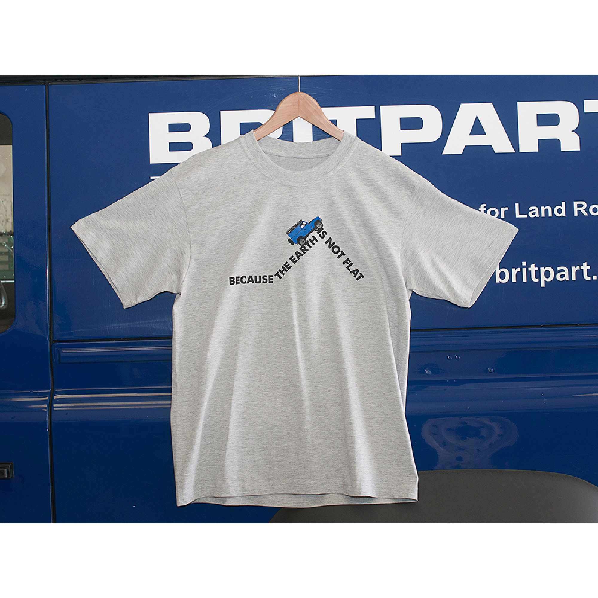 DA8058 - Because The Earth T-shirt Grey - L