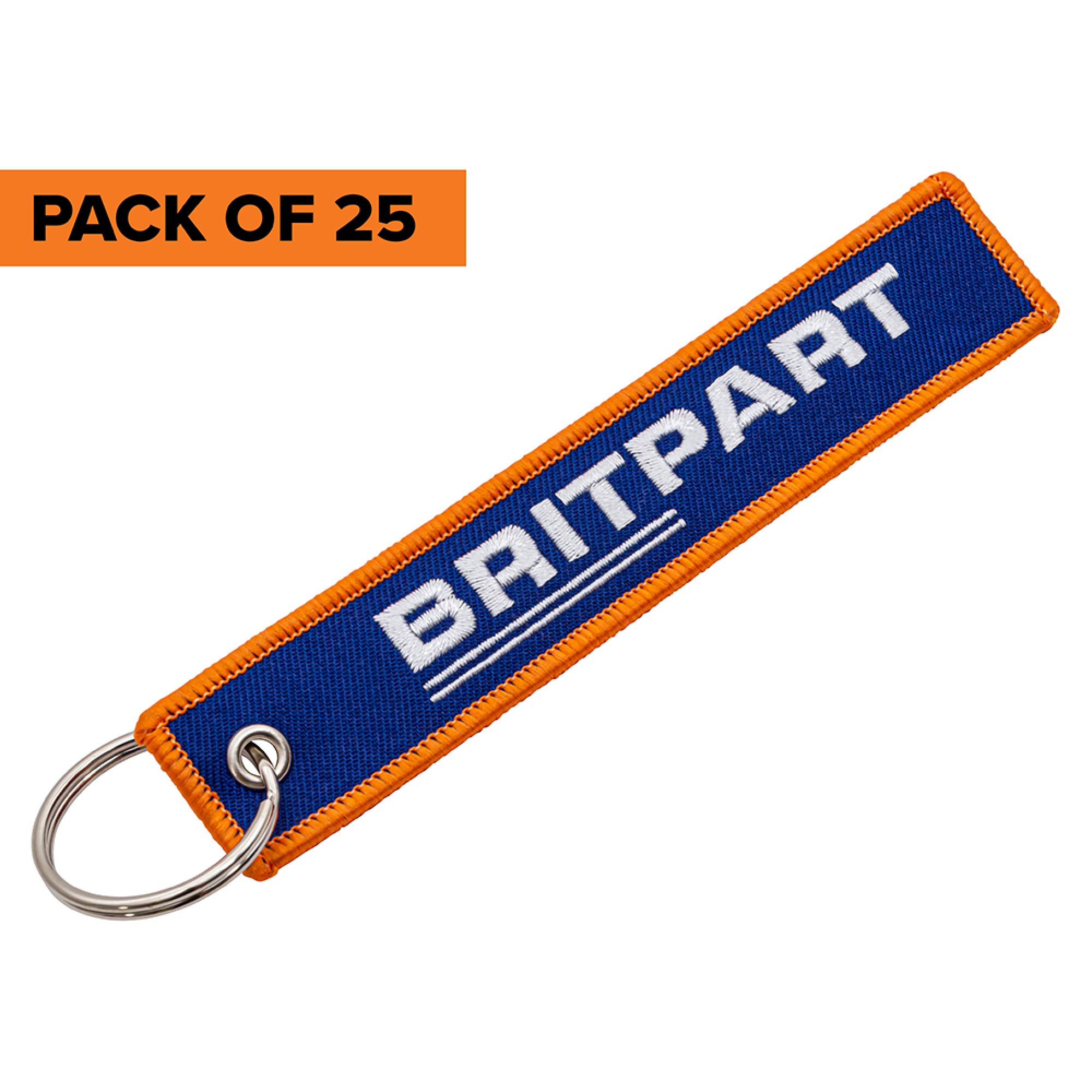 Embroidered Keyring x 25
