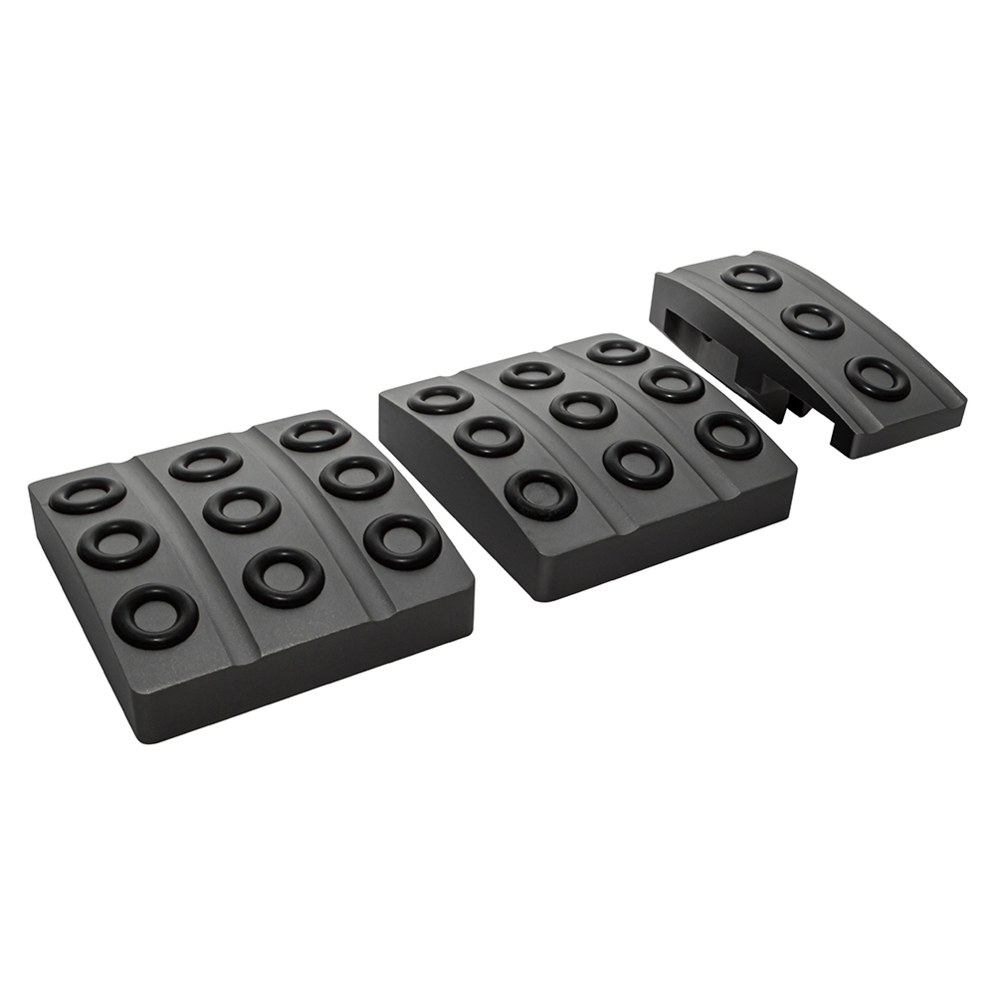 Grey Aluminium Pedal Covers Defender TD5/Tdci