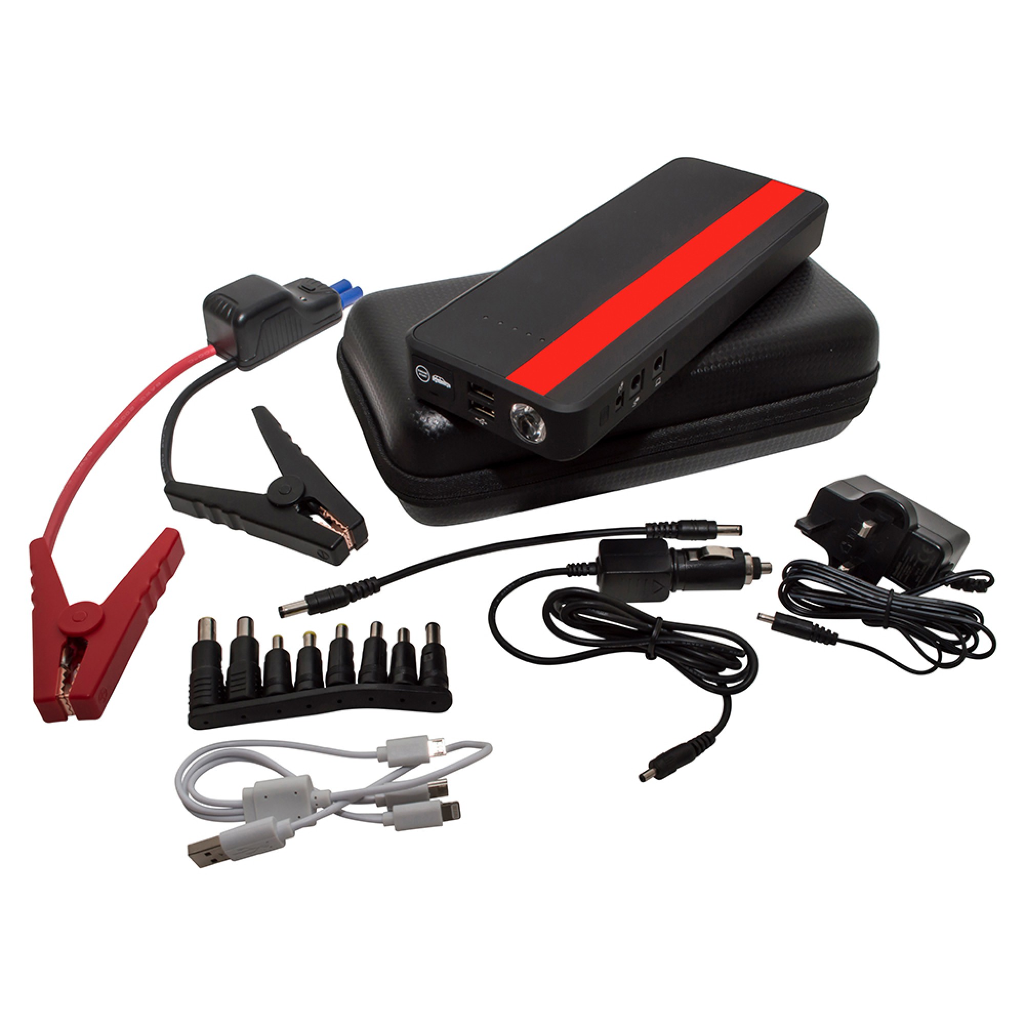 Xs Powerpack Multi Function Jump Starter Start Current 300A Peak Current 600A, Complete with Torch.
