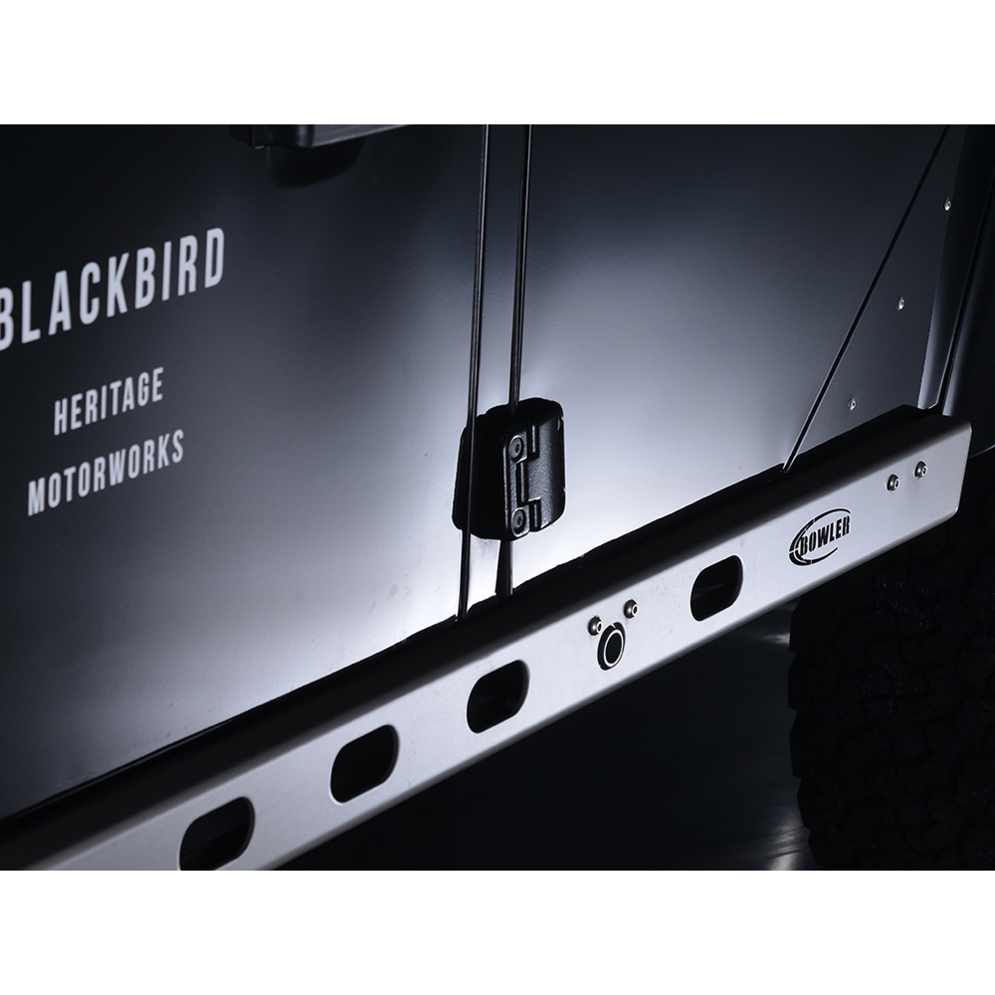 Bowler Defender 110 Graphite Light Weight Side Sills