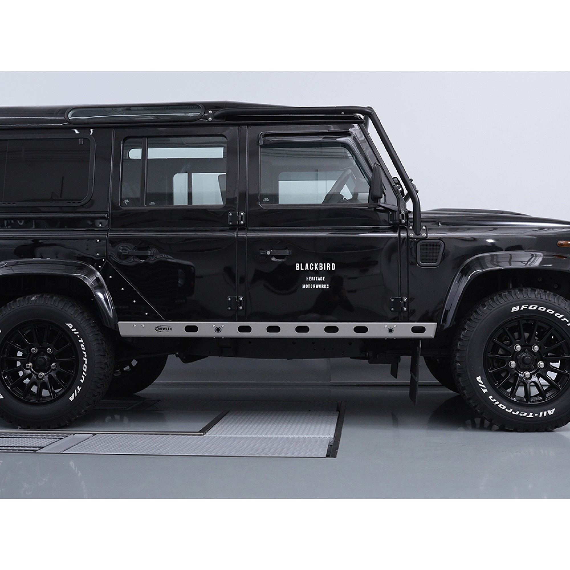 Bowler Defender 110 Graphite Light Weight Side Sills