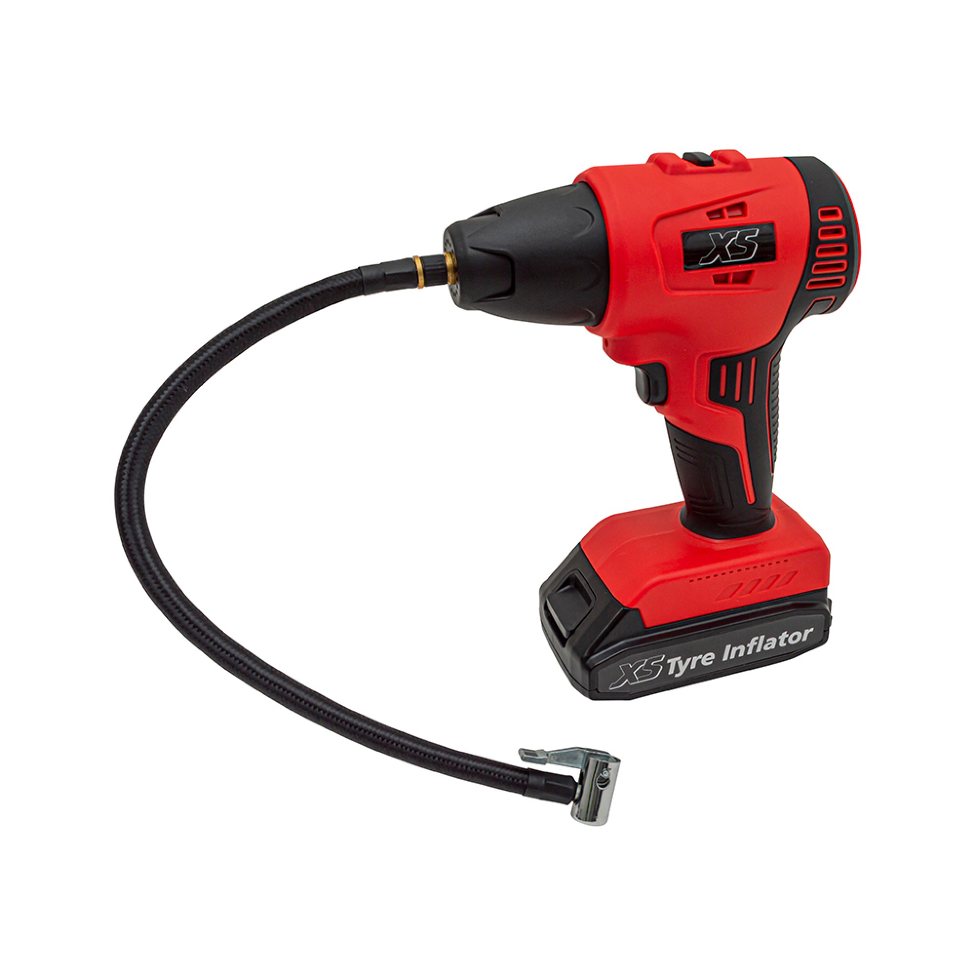 Cordless shop tyre pump