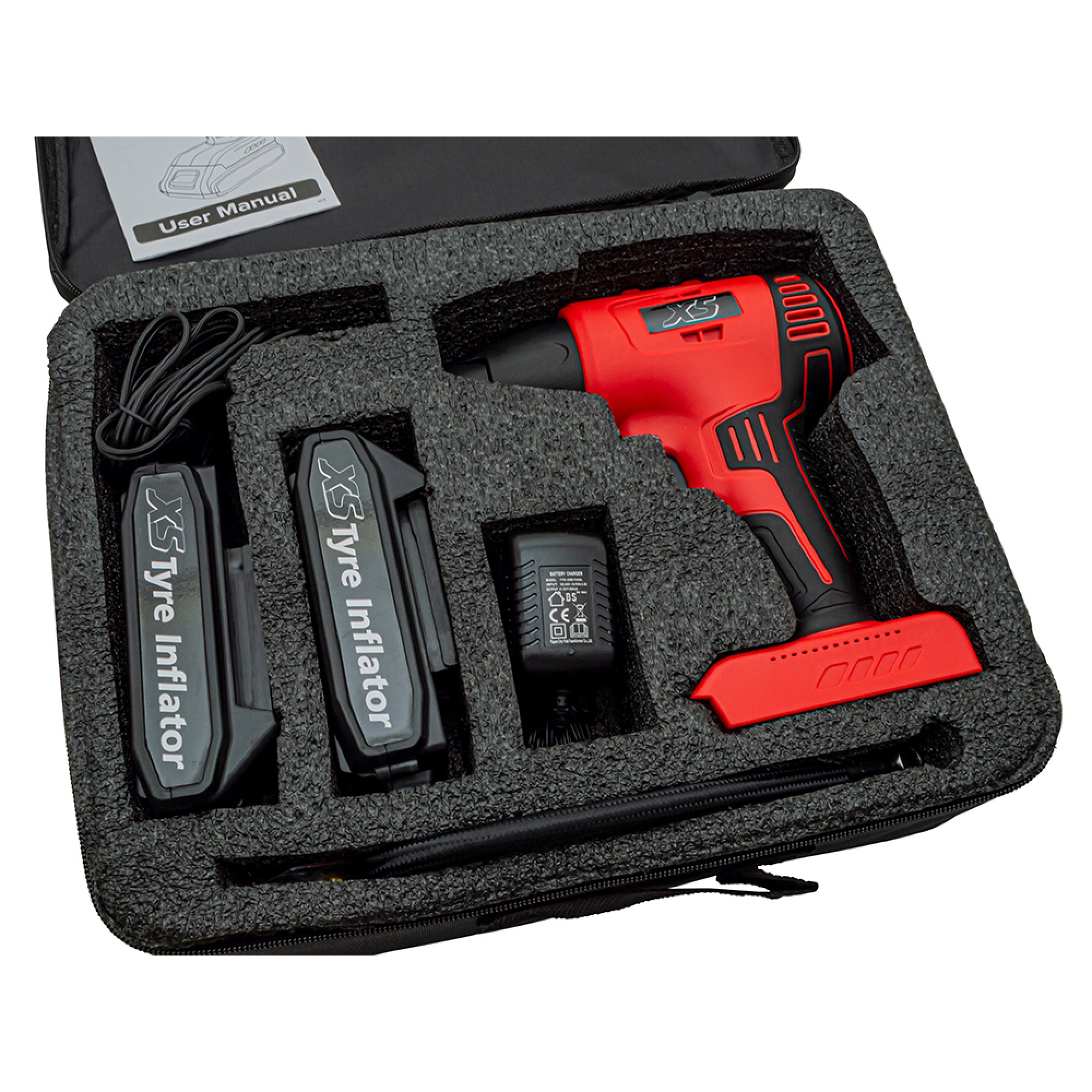 Xs Cordless Tyre Inflator Air Compressor 20V