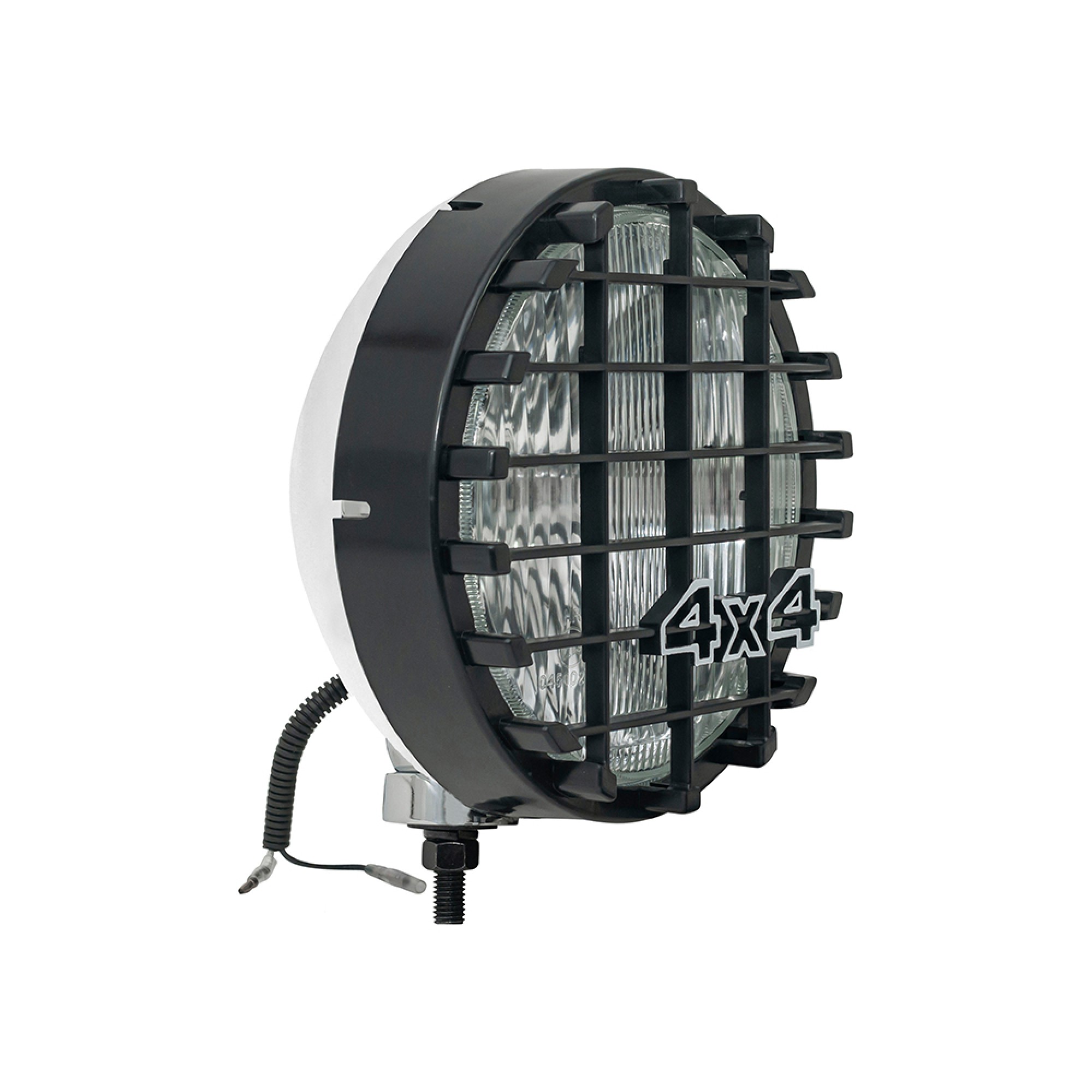 Chrome Driving Lamps 8 Inch 100 Watt Pair