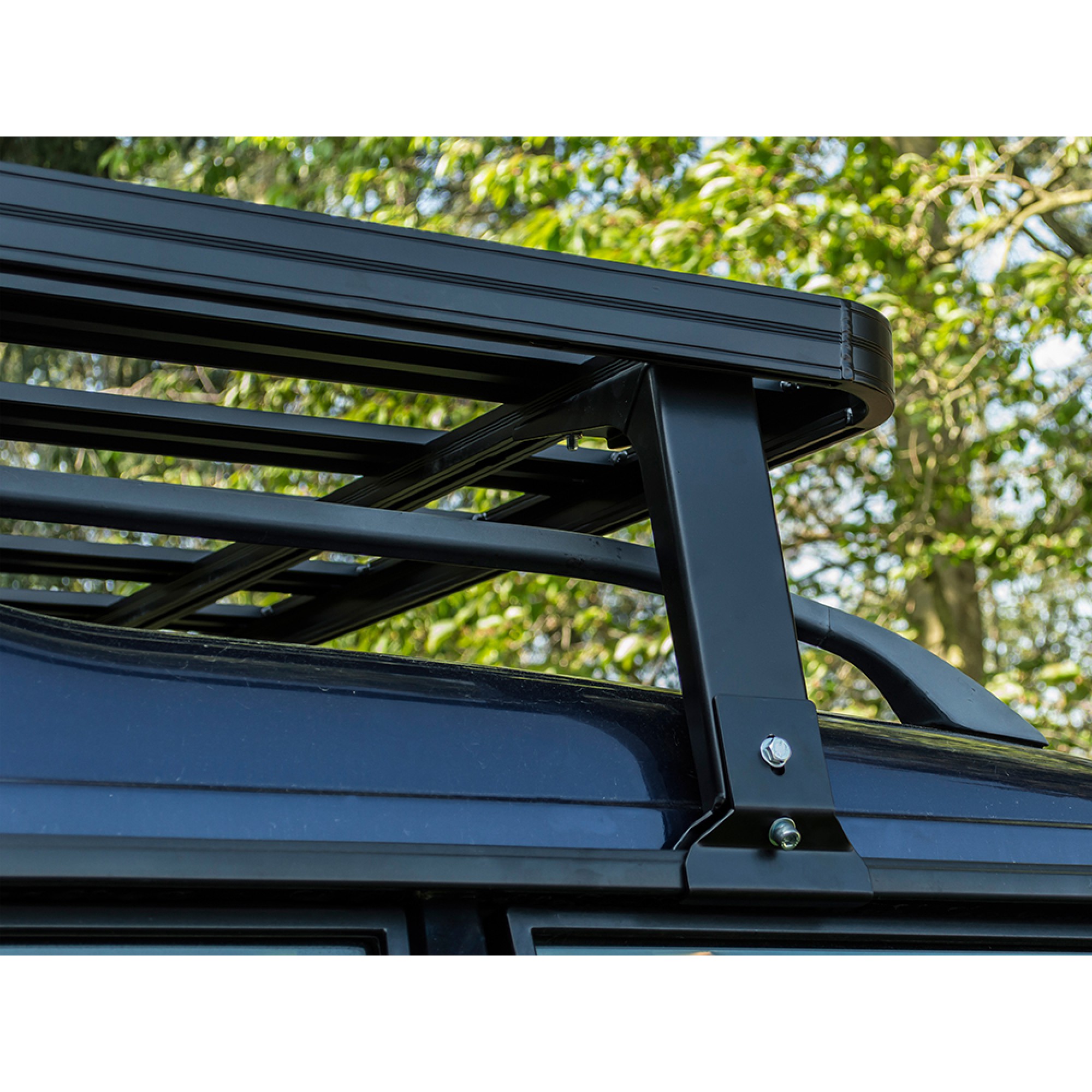 Disco 1 2 Low Profile Full Length Roof Rack for Vehicles with Roof Rails 2050mm Long x1500mm Wide Gutter to Top Of Rack 340mm