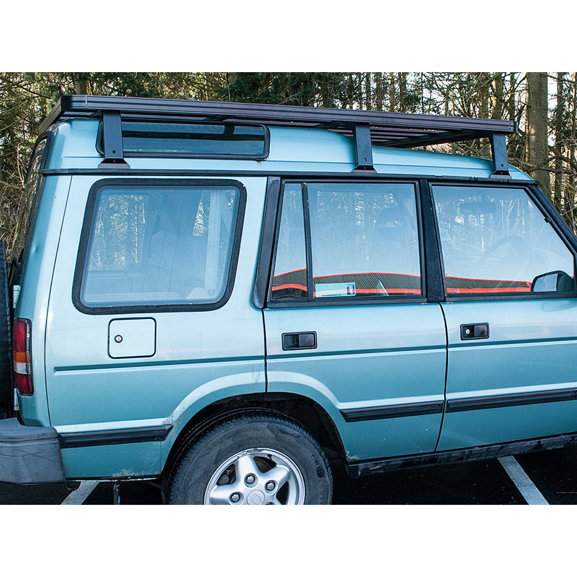 DA6529 Discovery 1 2 Low Profile Full Length Roof Rack 2050mm Long x 1500mm Wide Will Only Fit Vehicles without Factory Fitted Roof Rails