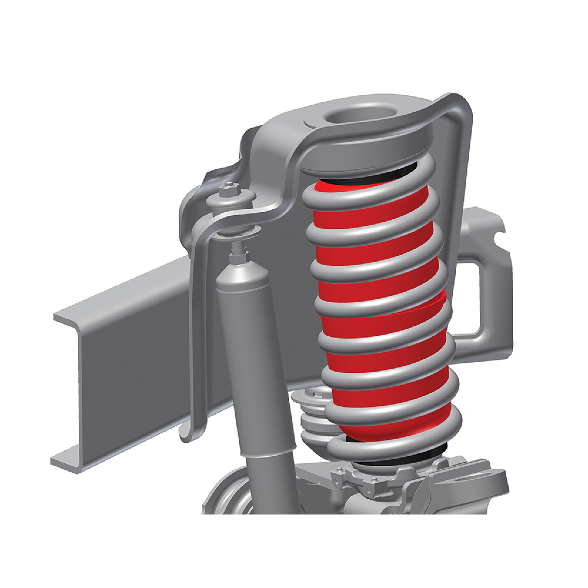 Air Lift 1000 Adjustable Air Helper Springs Defender 90, Discovery 1 and Range Rover Classic.
