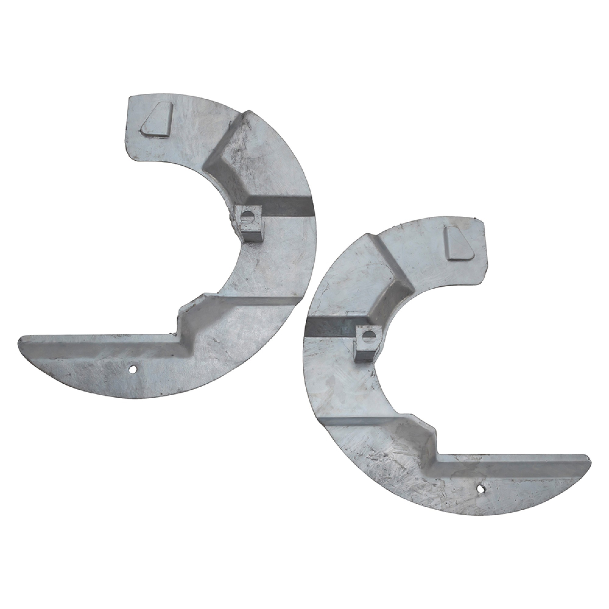 Galvanized Mudshields - Pair - FTC4838/FTC4839