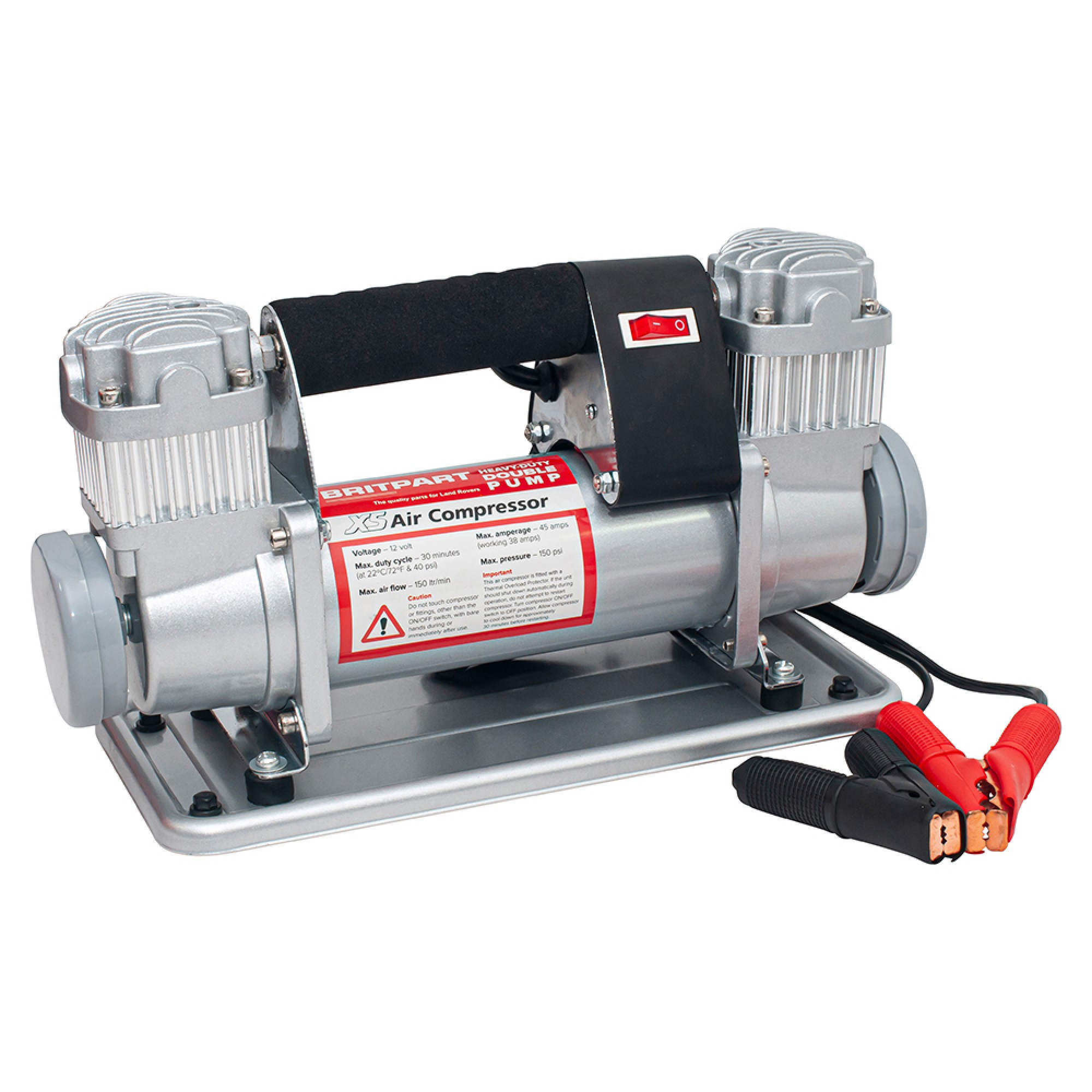 Double Pump Hd Portable Air Compressor