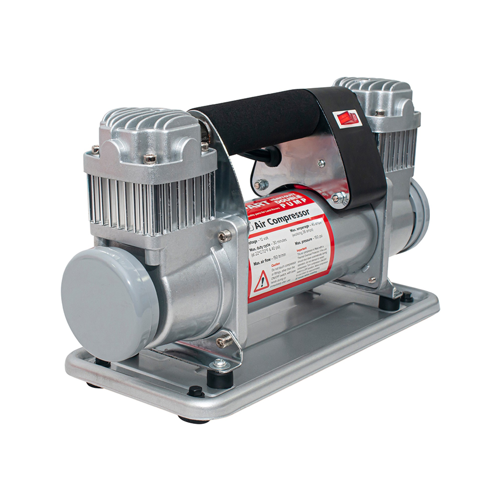 Double Pump Hd Portable Air Compressor