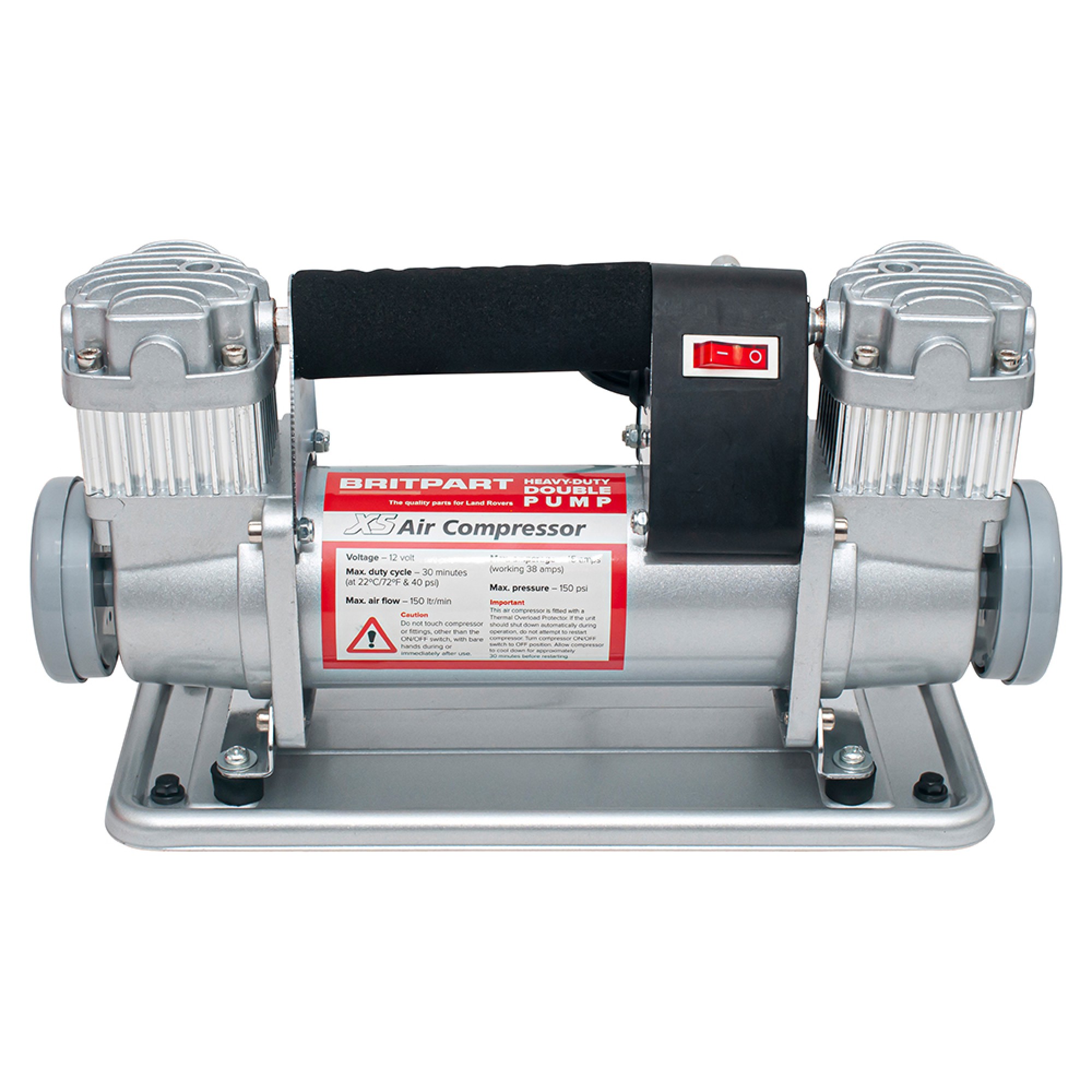 Double Pump Hd Portable Air Compressor