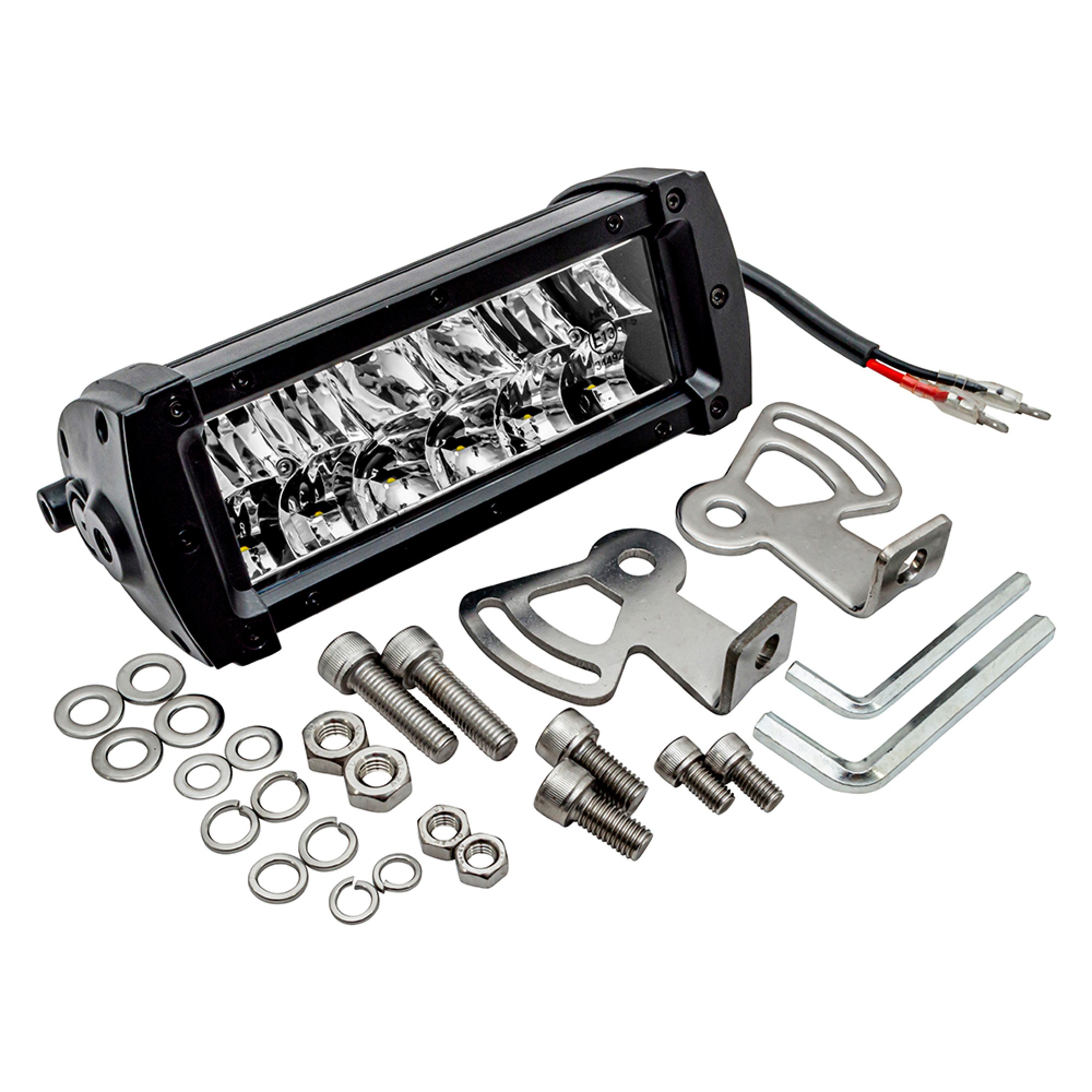 36W Dual Row Led Light Bar 213 x 84 x 83mm