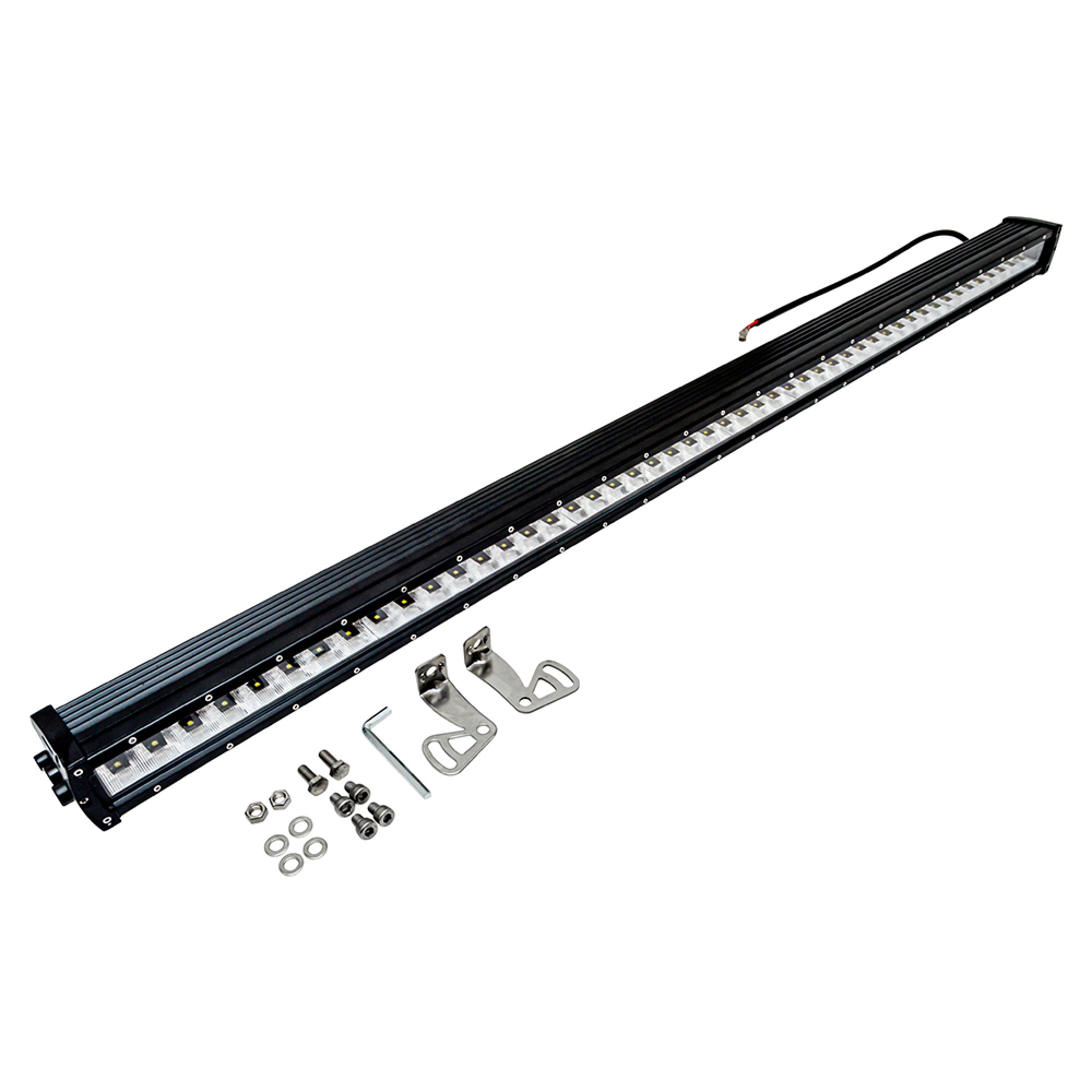 240W Single Led Light Bar 1299 x 85 x 63mm
