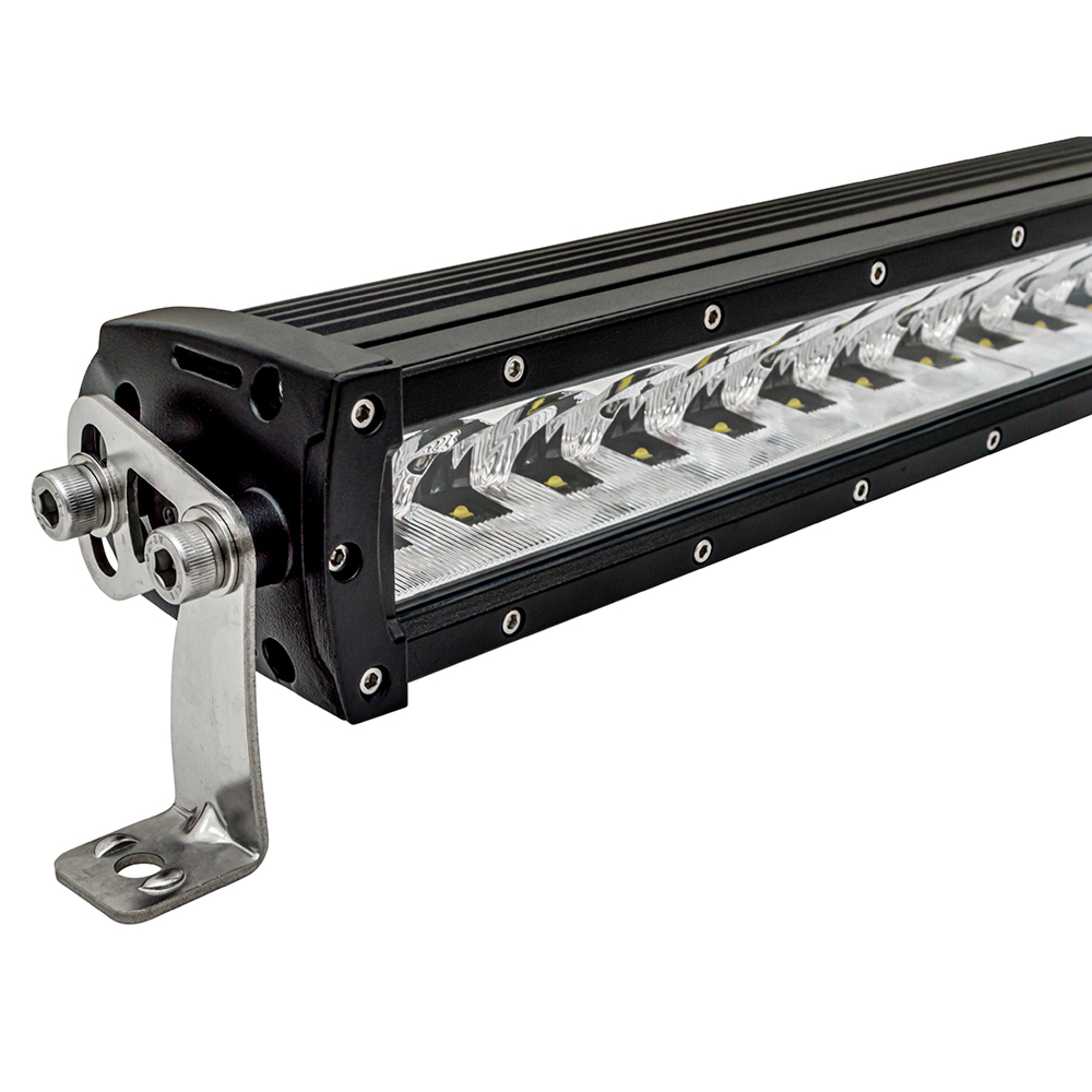240W Single Led Light Bar 1299 x 85 x 63mm