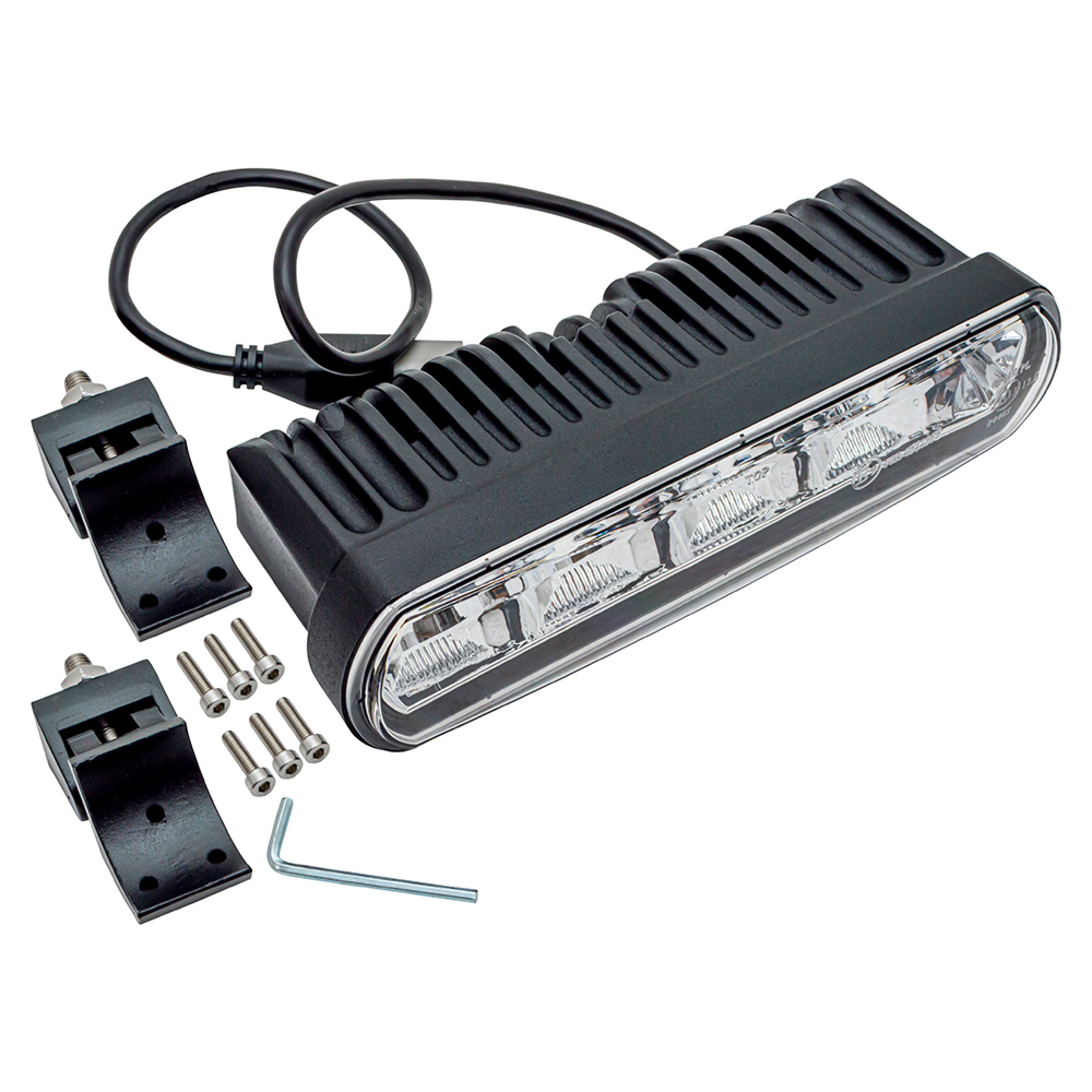 Single Row 40W Led Driving Light Bar 222 x 55 x 100mm