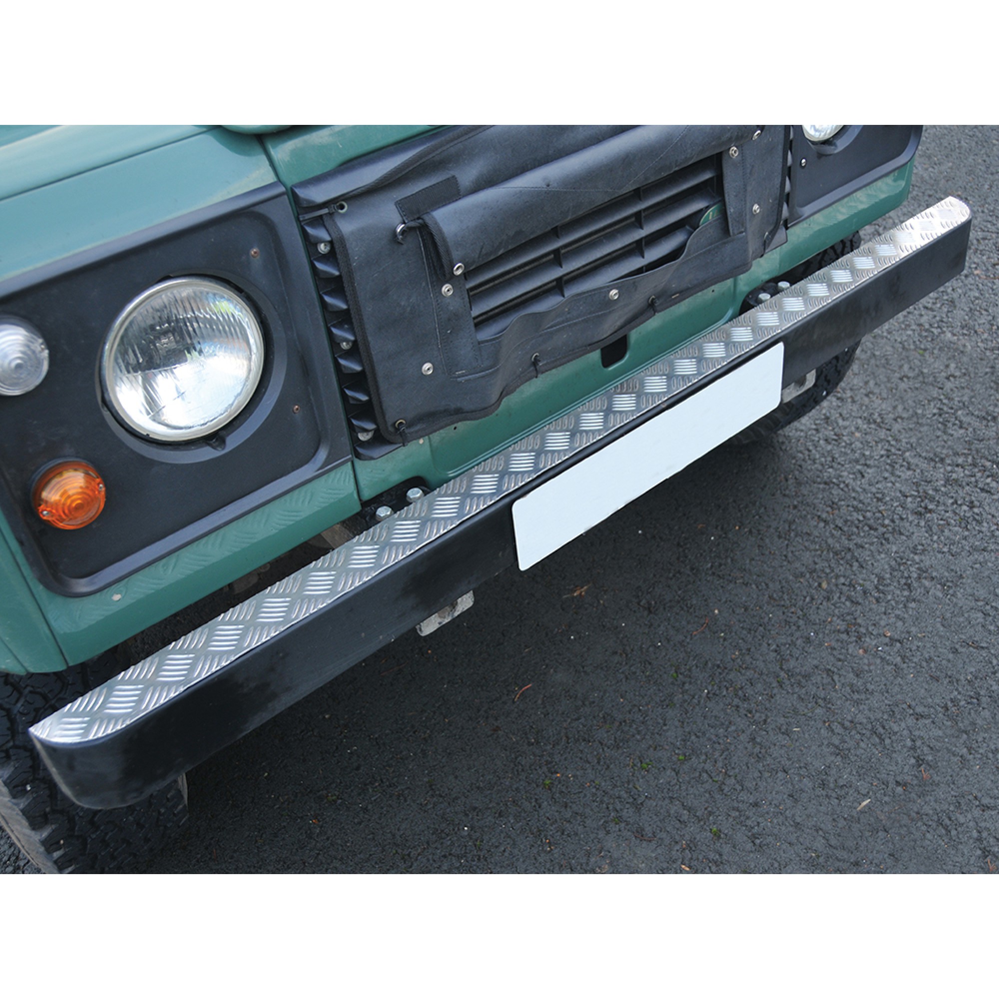 Bumper Top Chequer Plate for Defender Series