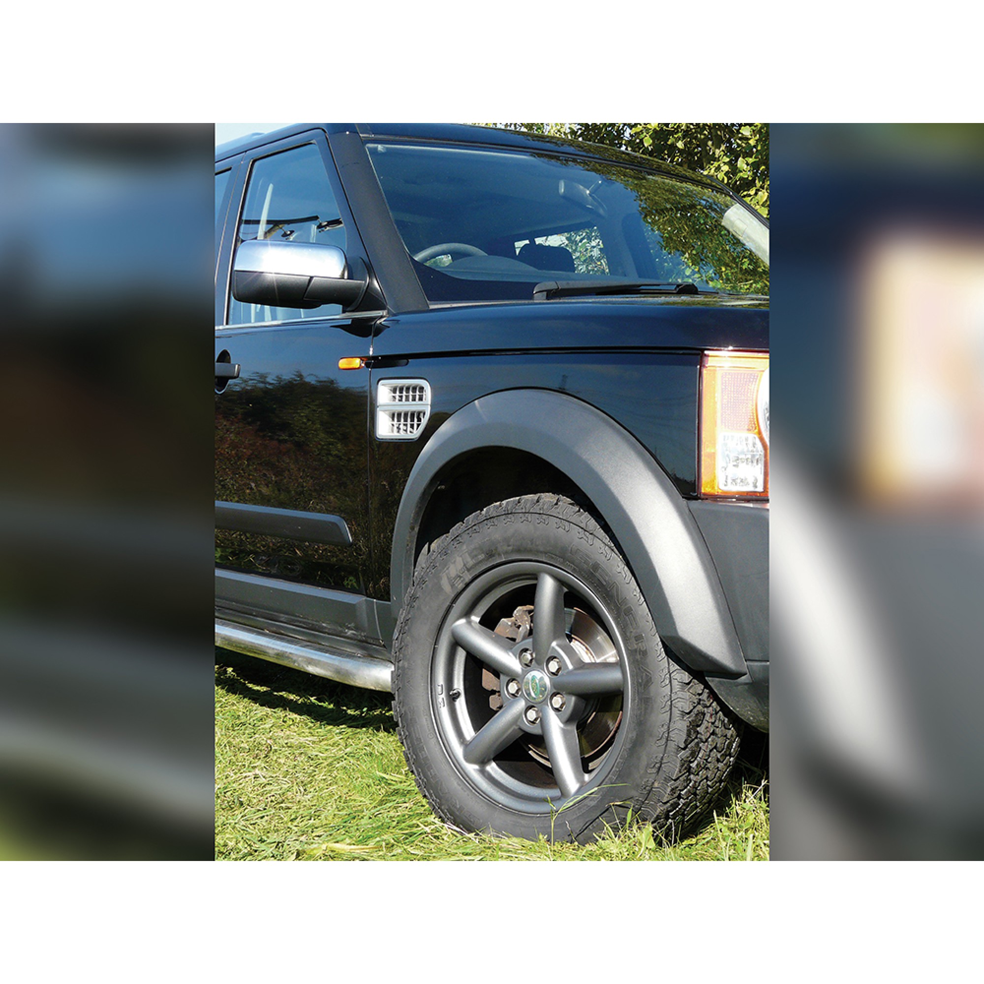 8X18 Anthracite Matt Zu Land Rover Alloy Wheel 36mm Offset