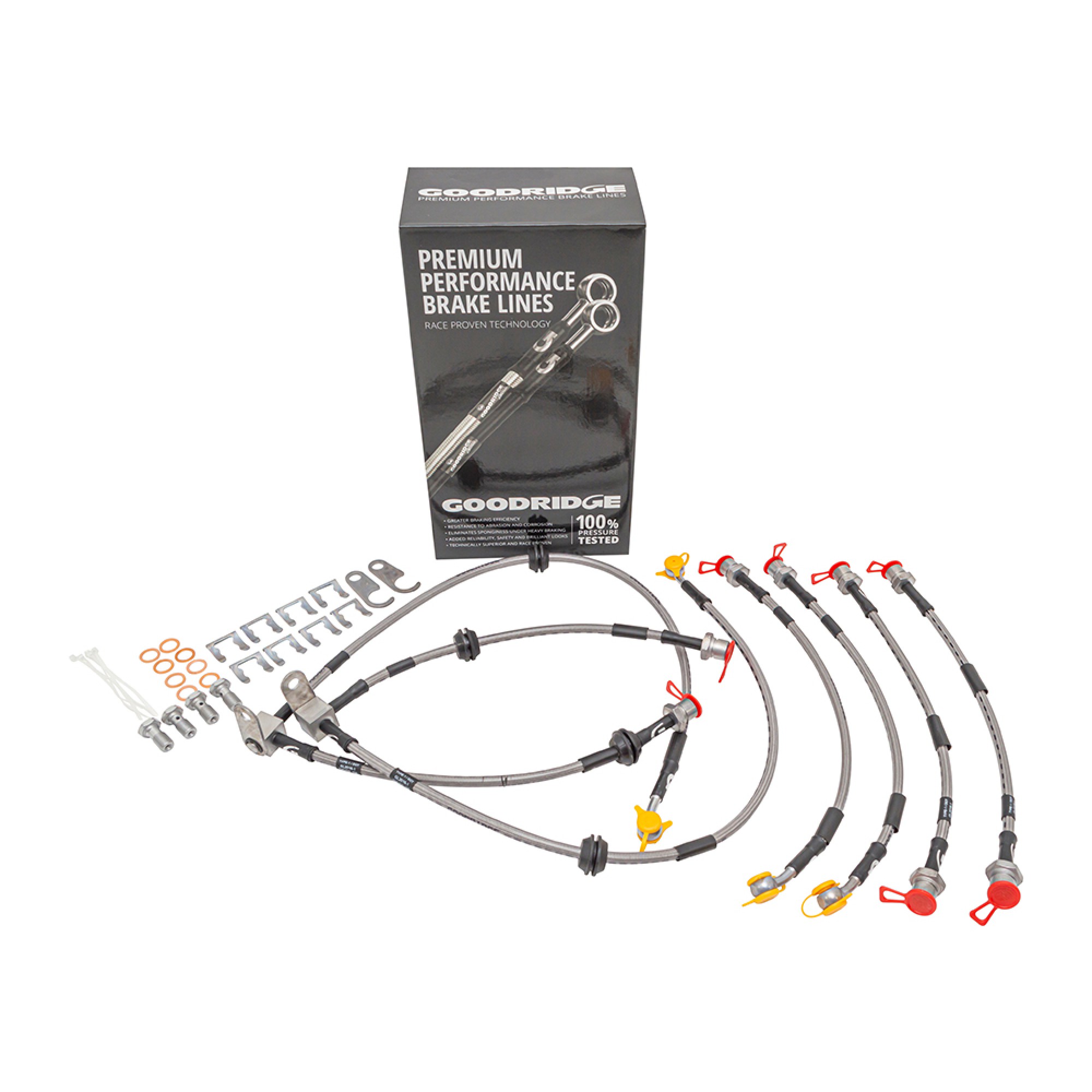 No Longer Available Stainless Steel Brake Hose Kit