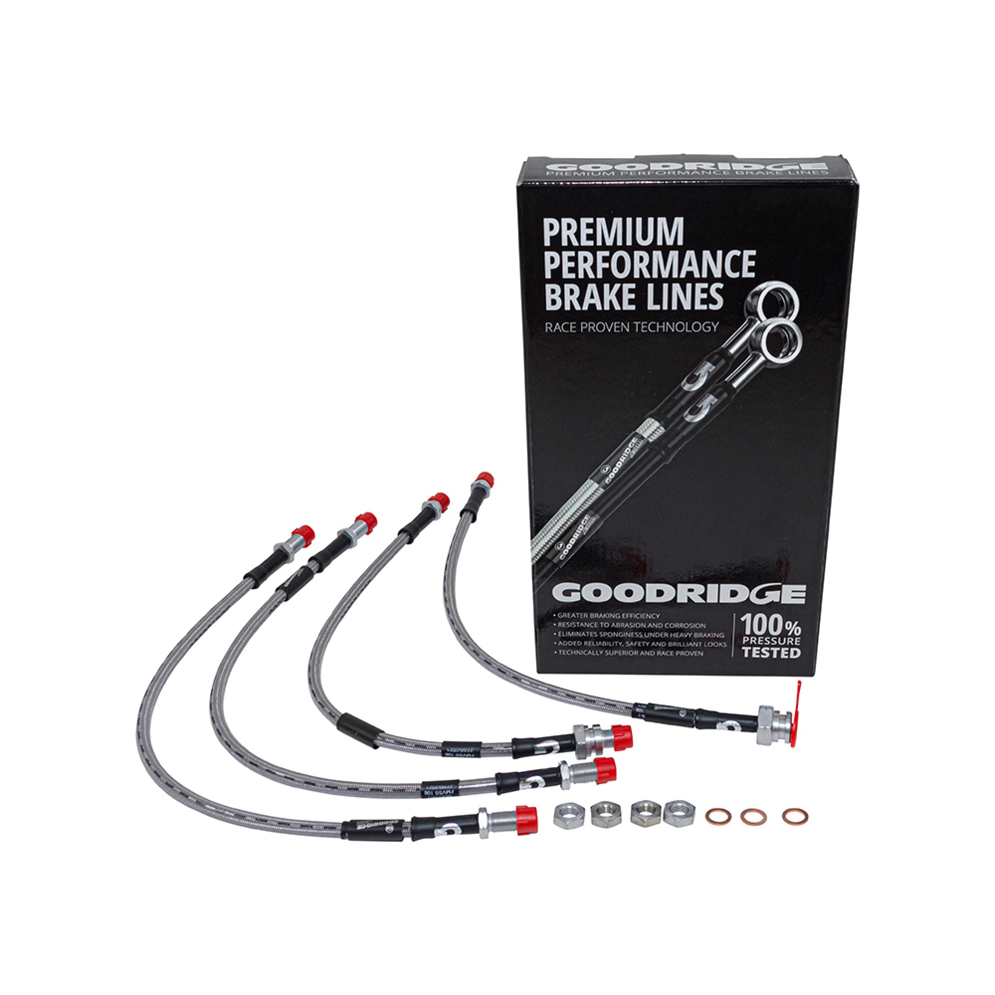Goodridge Brake Hose Kit Def LWB Abs