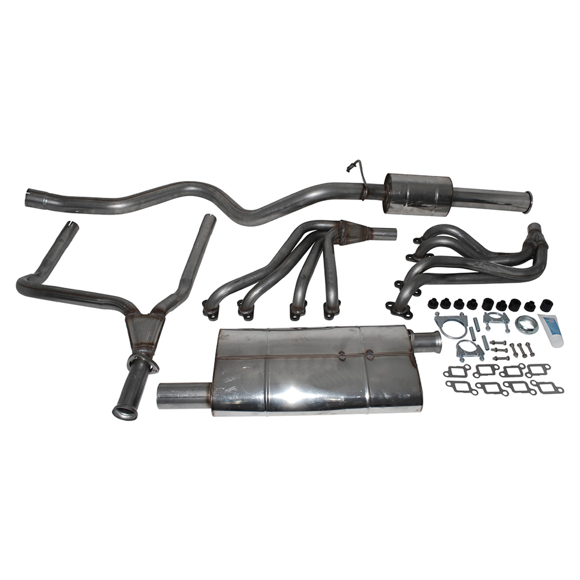 Stainless Sports Exhaust System for Range Rover Classic 3.5