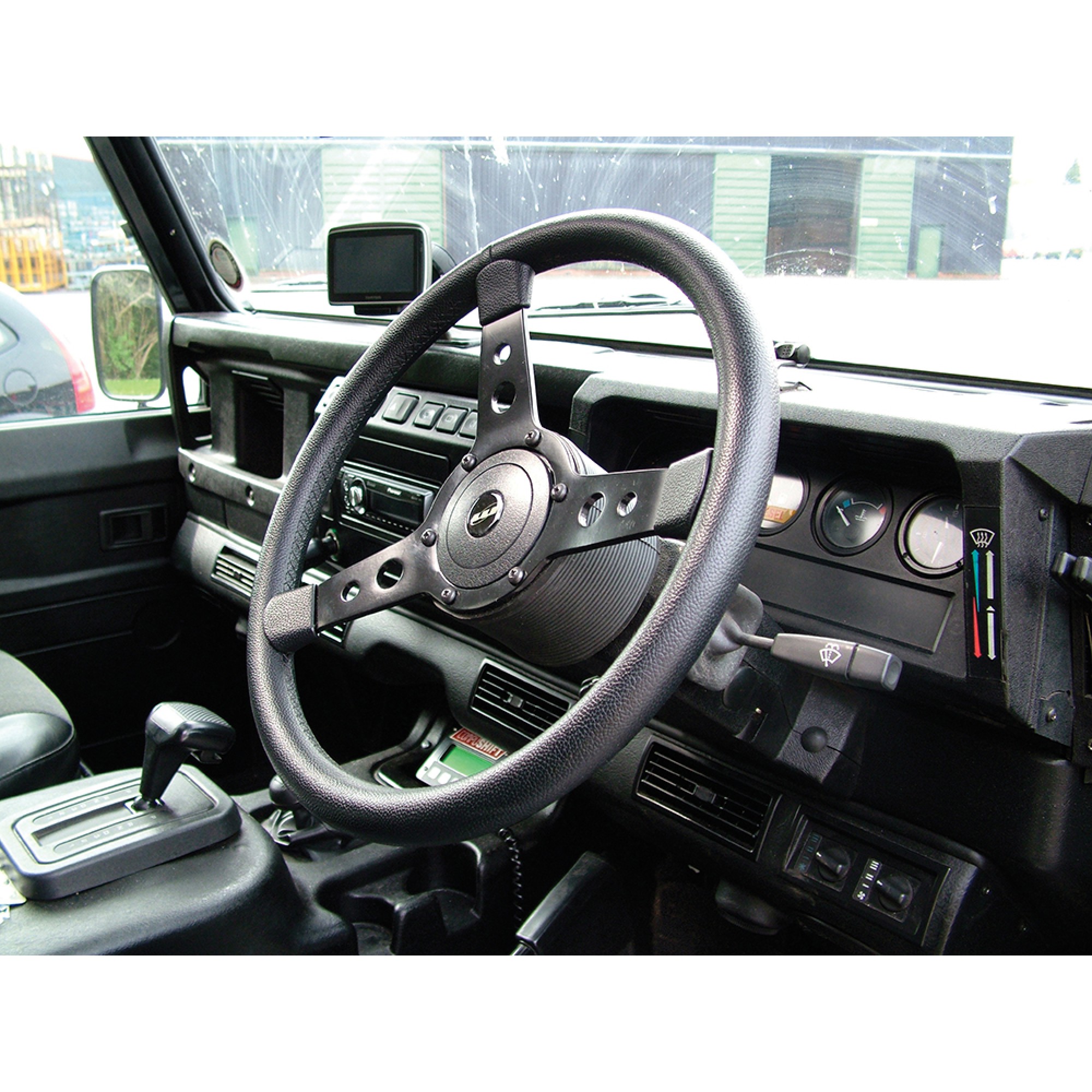 3 Spoke Black Mountney Steering Wheel