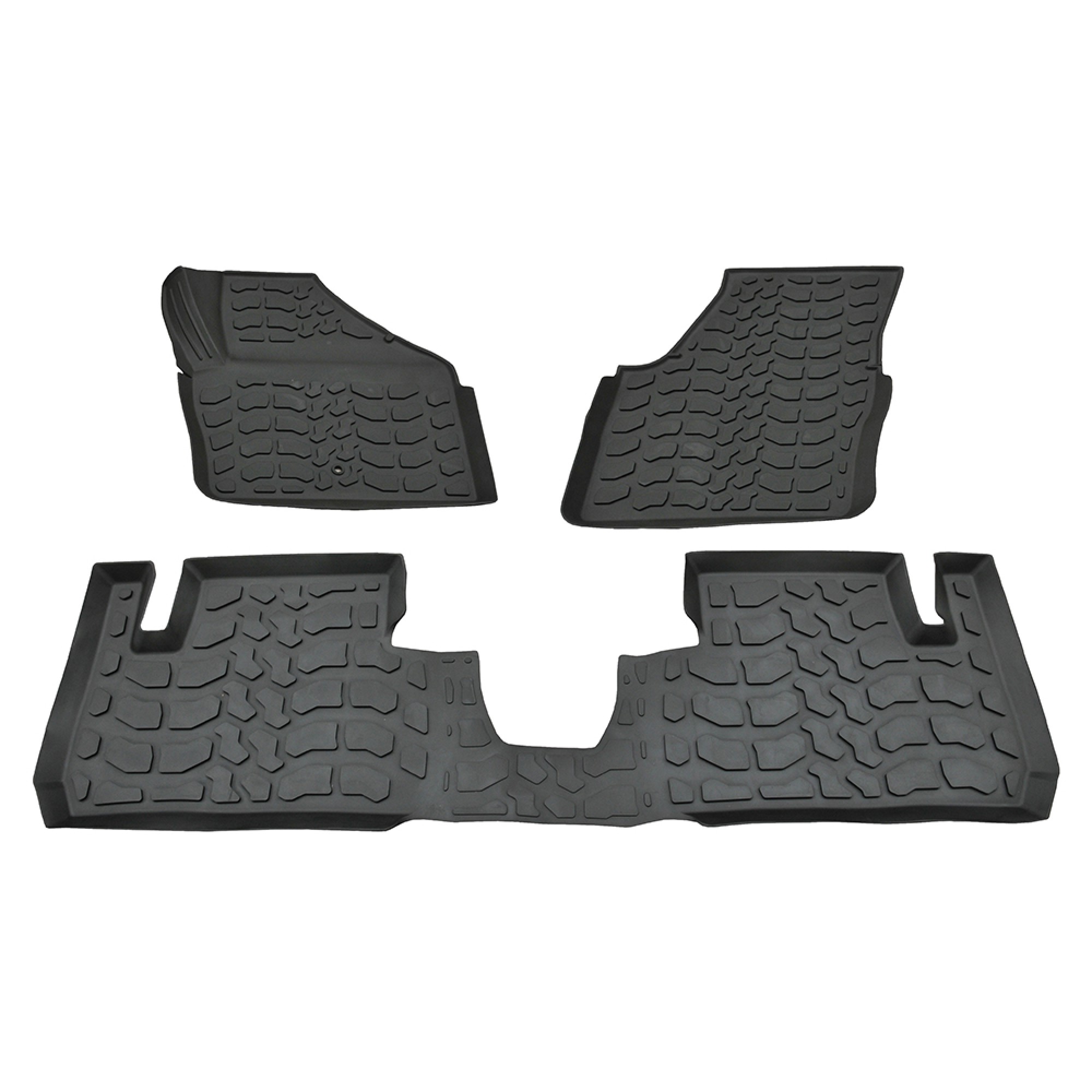 Rubber Over Mats Front & Rear - Freelander 2 LHD