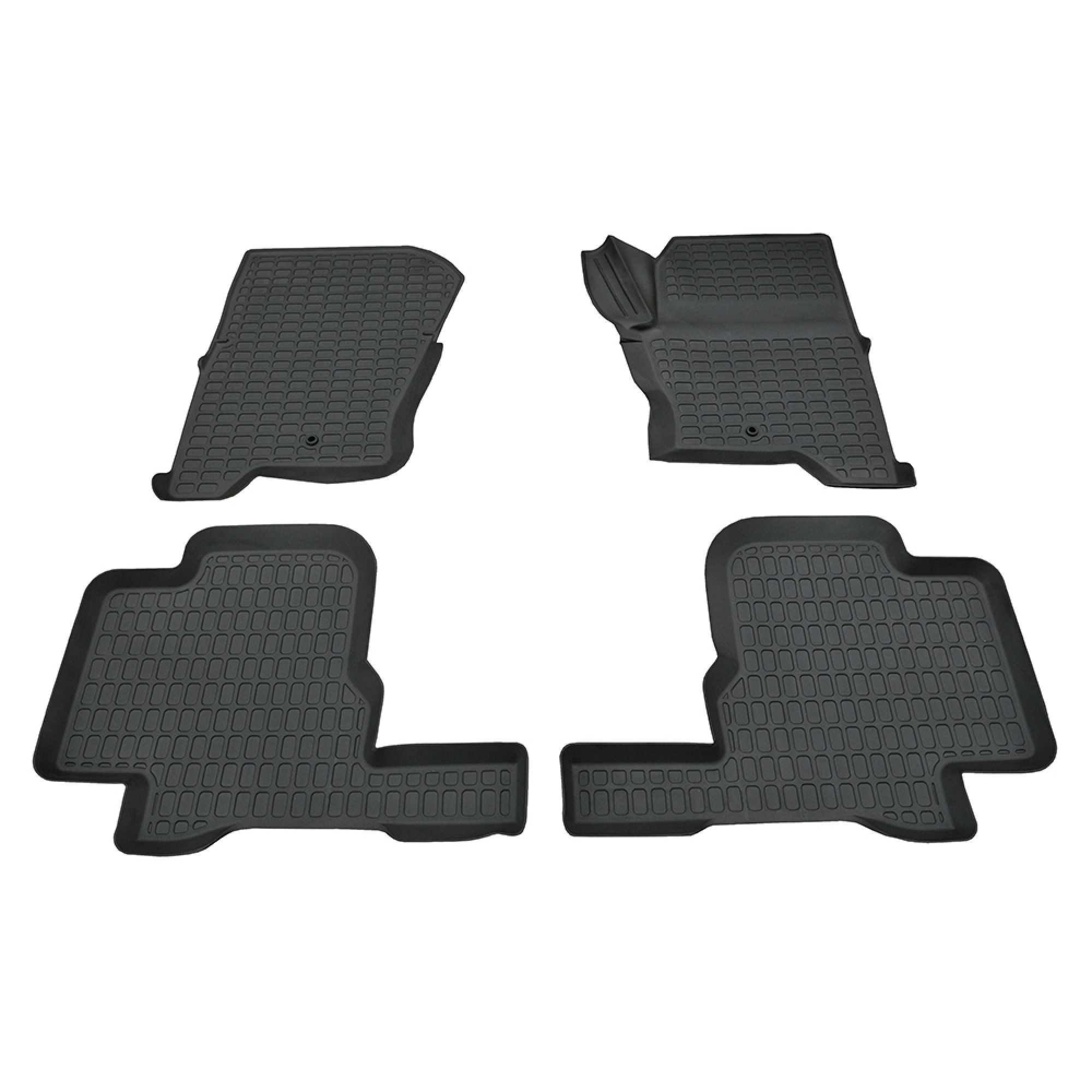Front and Rear Rubber Mats Set Discovery 3 & 4 RHD