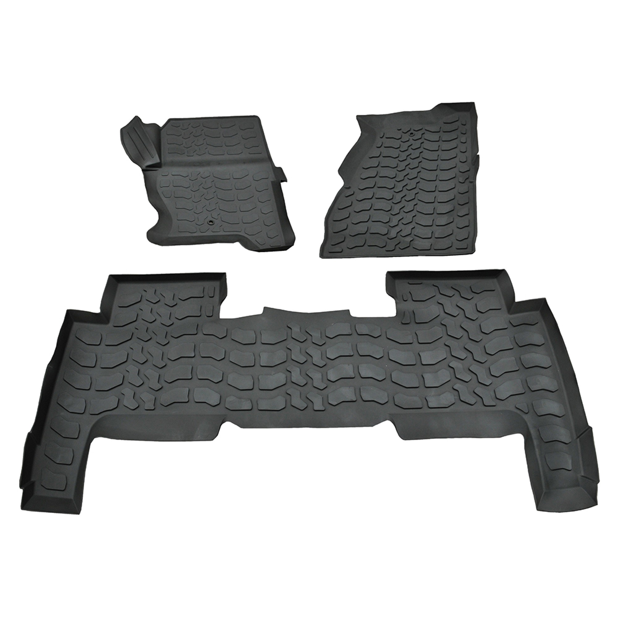 Rubber Over Mats Front & Rear - Range Rover Sport 2005-2013 LHD